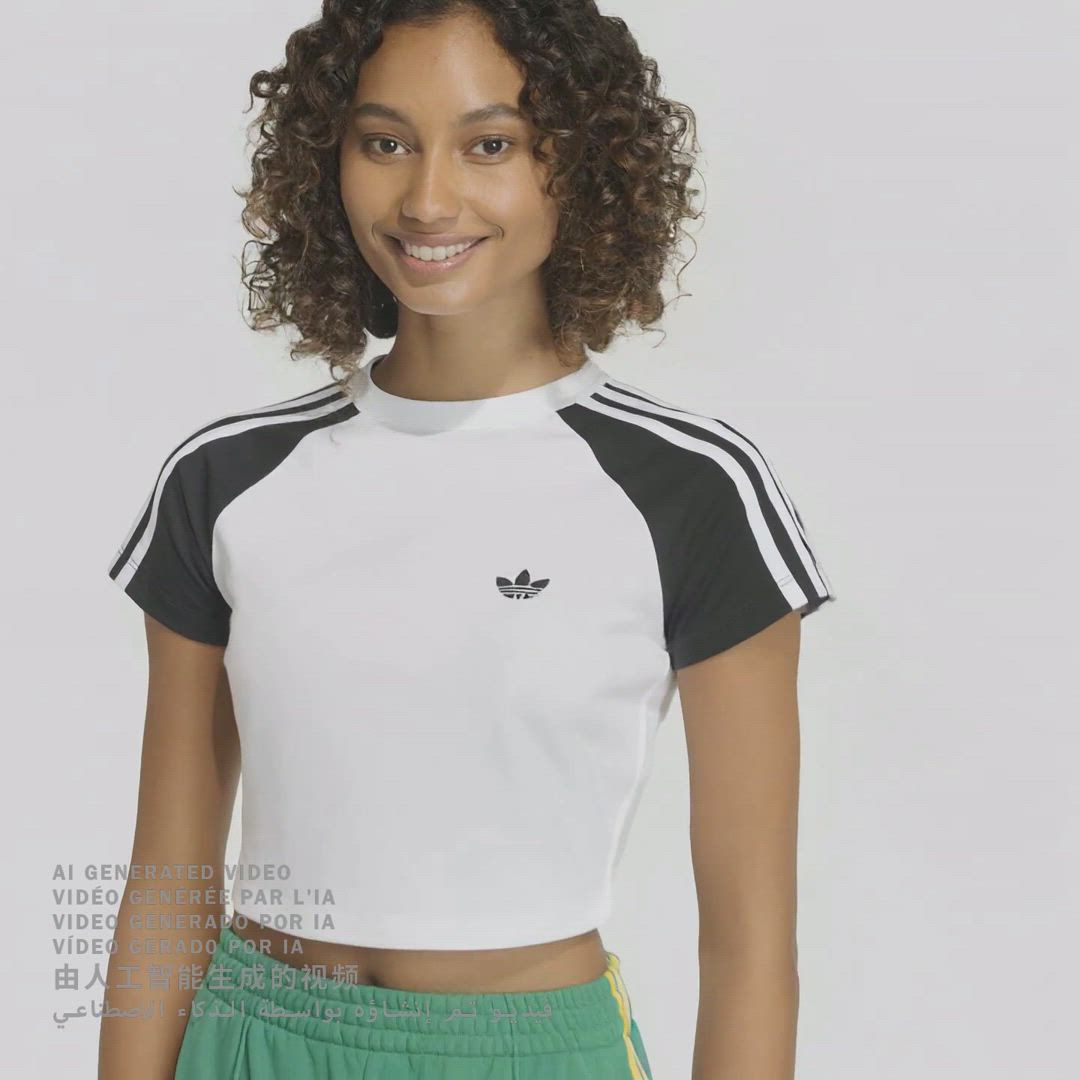 adidas Originals Women's 3-Stripe Baby Tee product