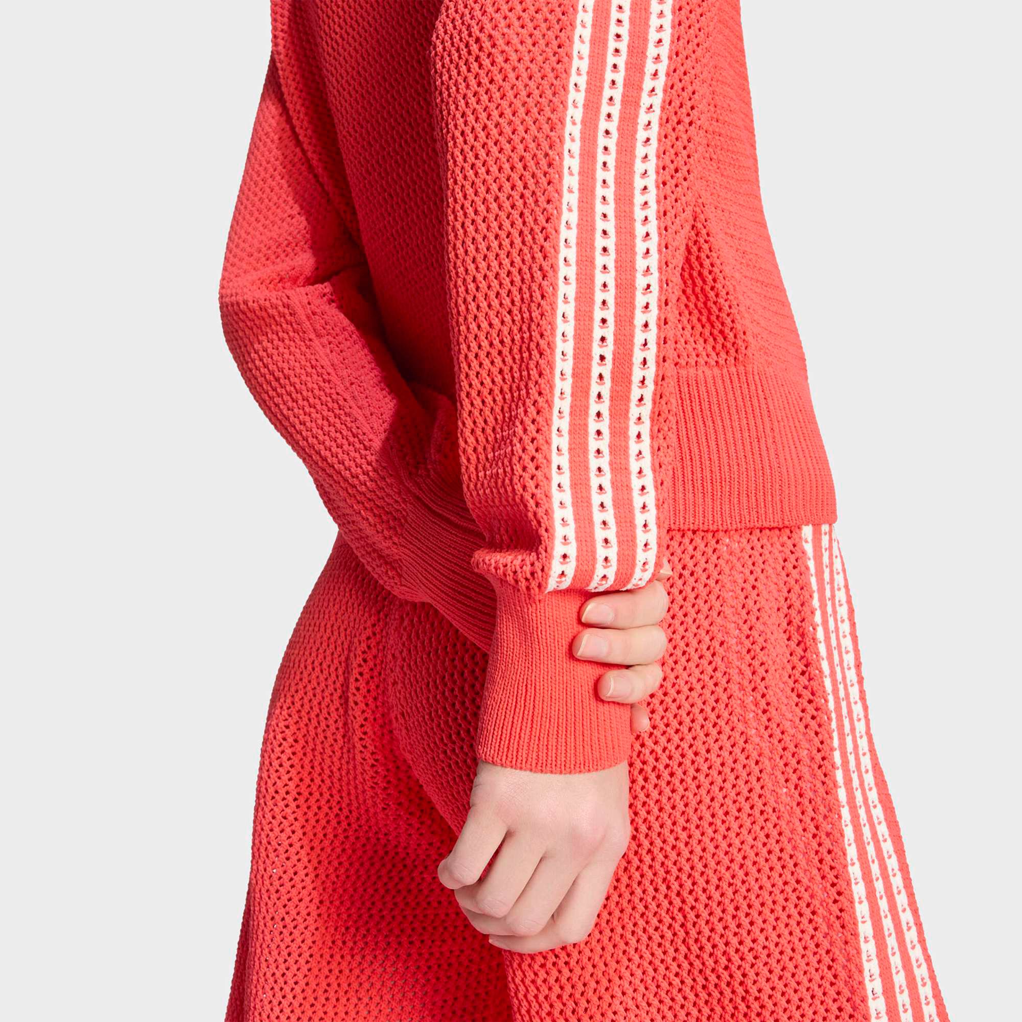 adidas Originals Women's Knitted Crochet Firebird Track Top product image