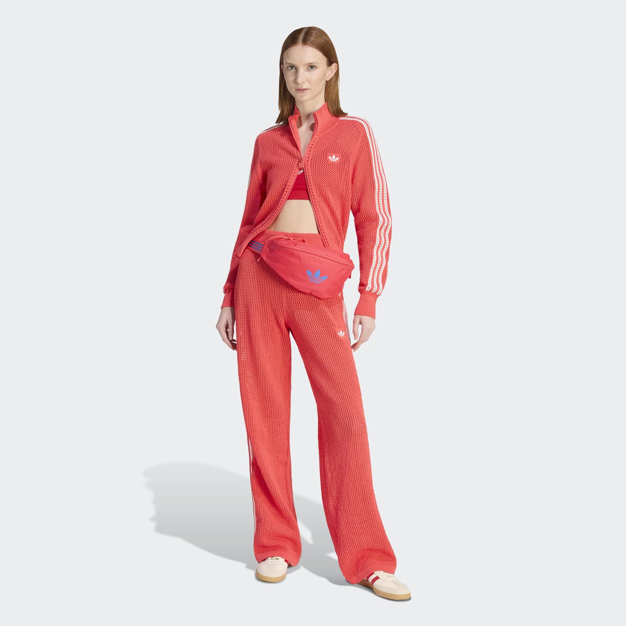 adidas Originals Women's Knitted Crochet Firebird Track Top product image