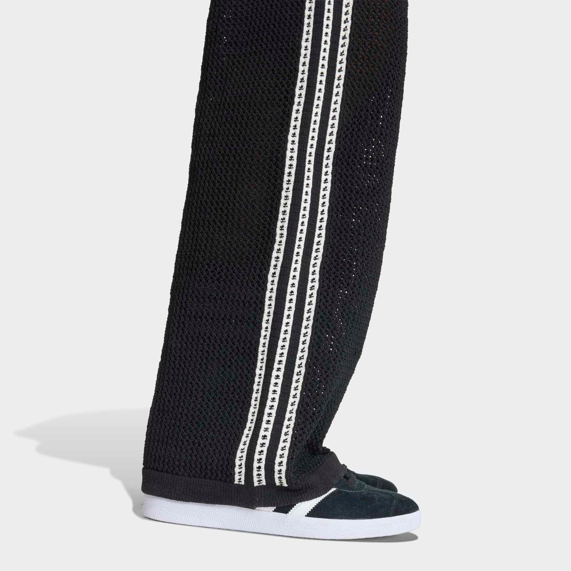 adidas Originals Women's Knitted Crochet Firebird Track Pants product image