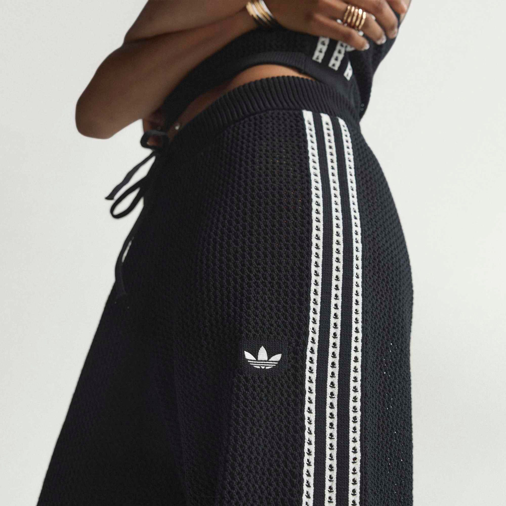 adidas Originals Women's Knitted Crochet Firebird Track Pants product image