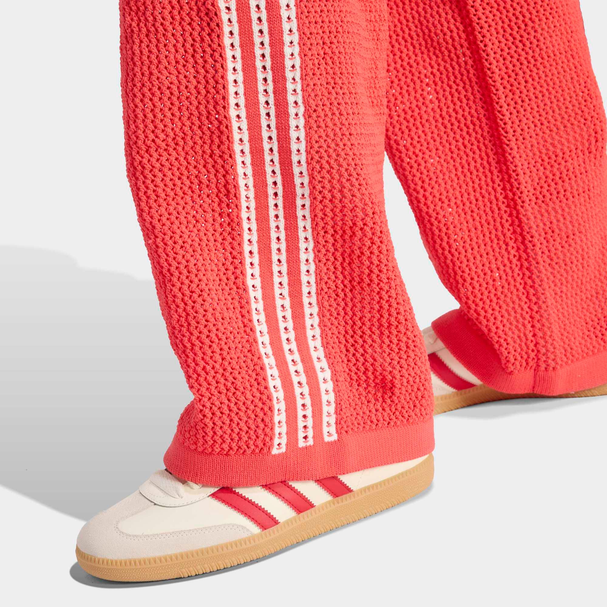 adidas Originals Women's Knitted Crochet Firebird Track Pants product image
