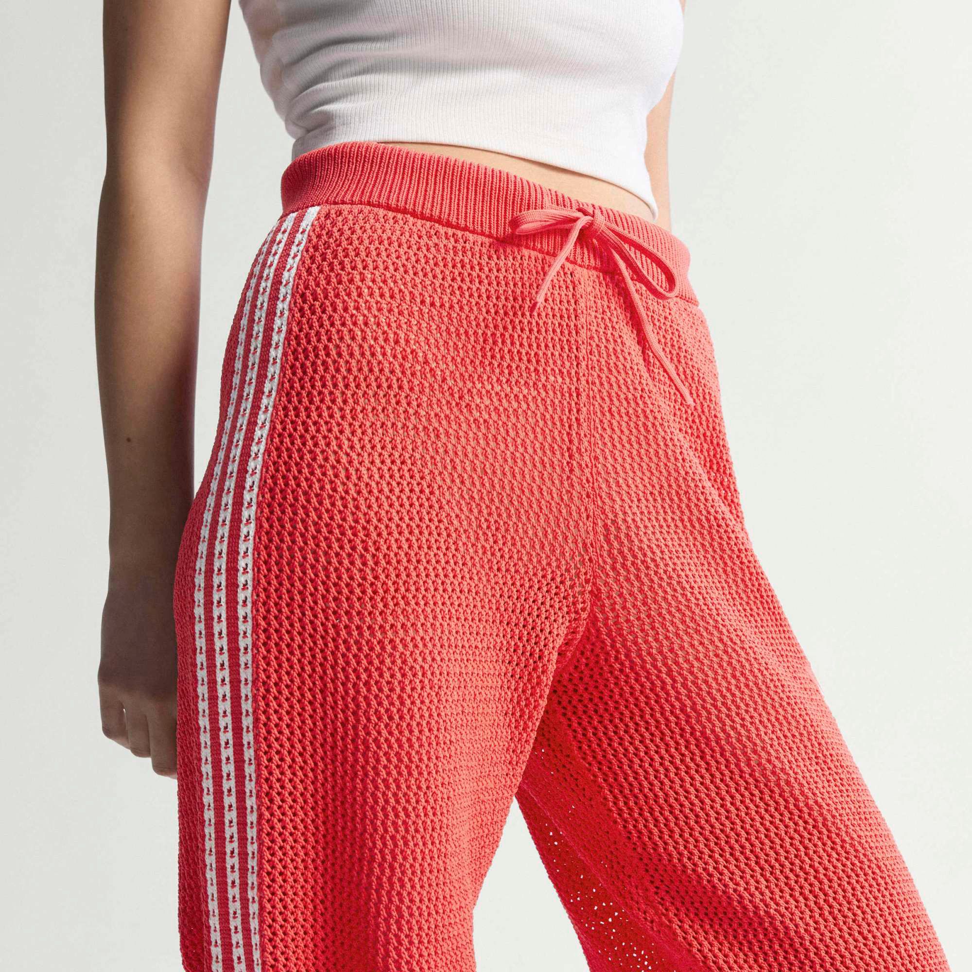 adidas Originals Women's Knitted Crochet Firebird Track Pants product image