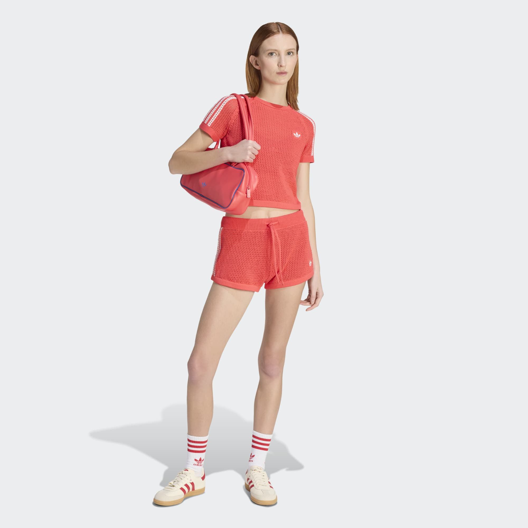 adidas Originals Women's Knitted Crochet Shorts product image