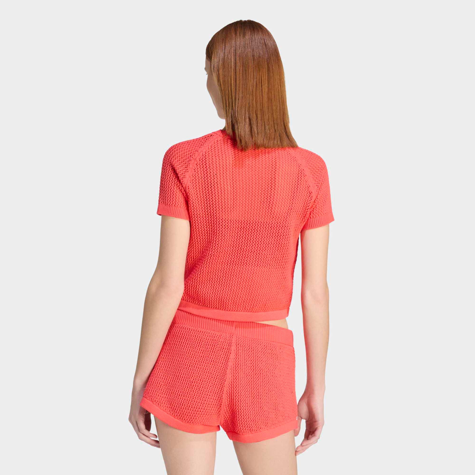 adidas Originals Women's Knitted Crochet Cali Tee product image