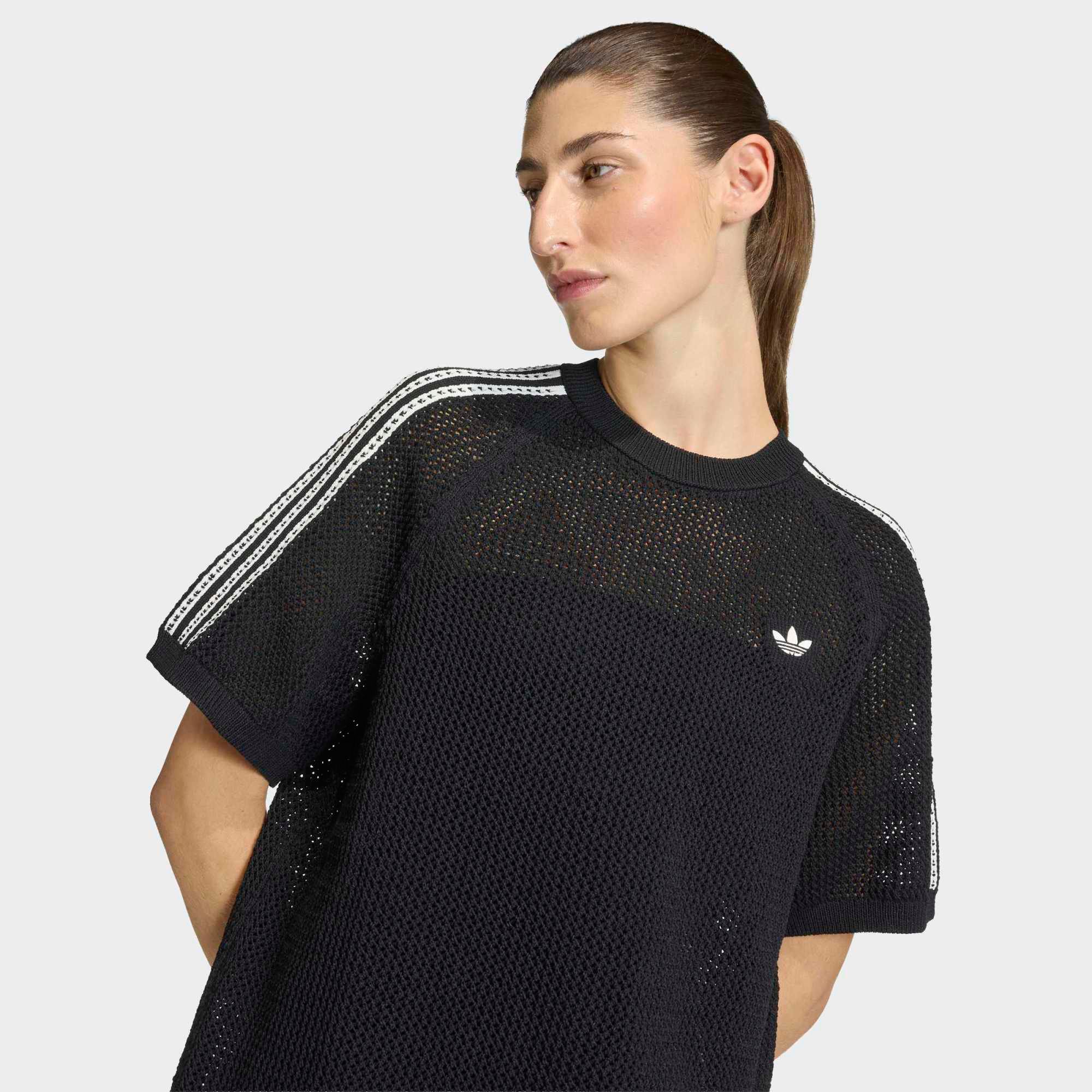 adidas Originals Women's Knitted Crochet Dress product image