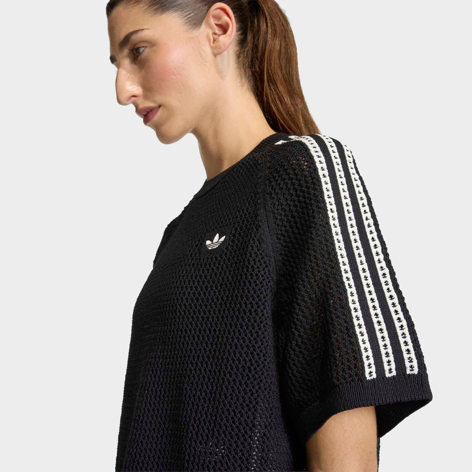 adidas Originals Women's Knitted Crochet Dress product image