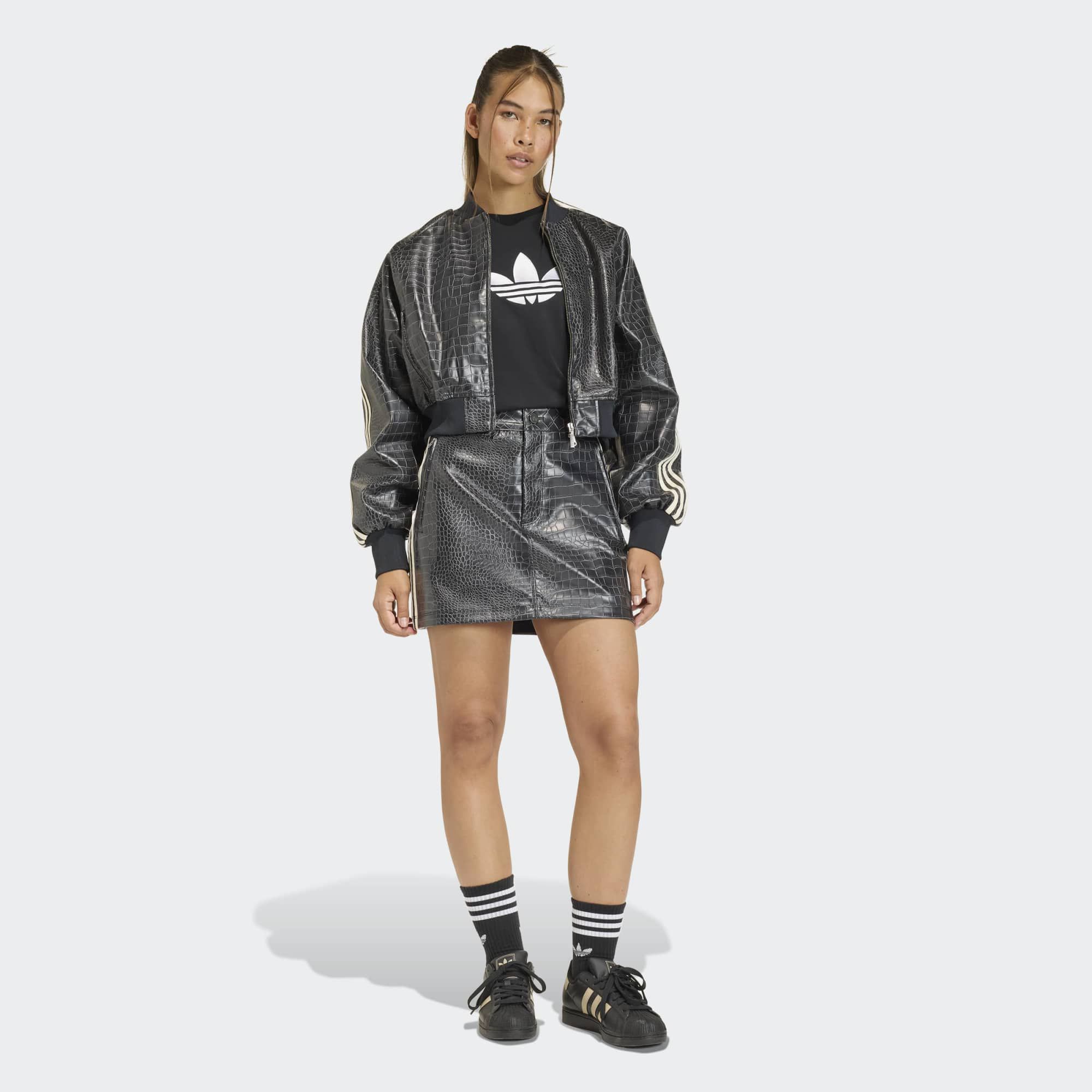 adidas Originals Women's Pleather Mini Skirt product image