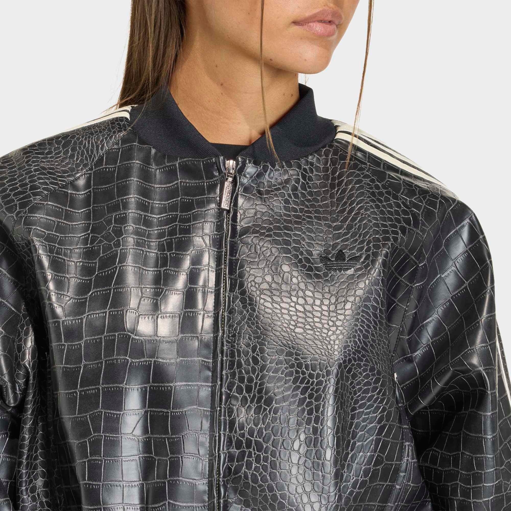 adidas Originals Women's Pleather Jacket