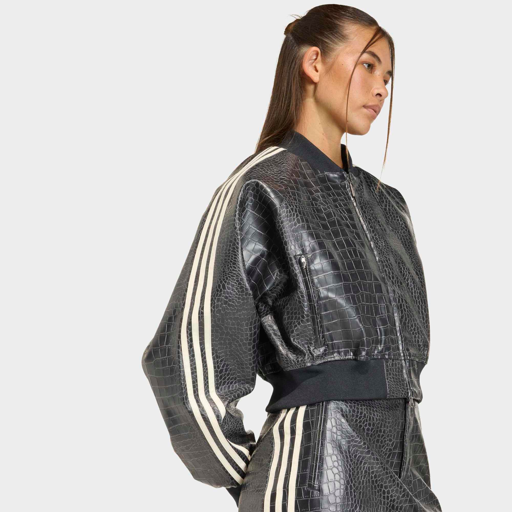 adidas Originals Women's Pleather Jacket