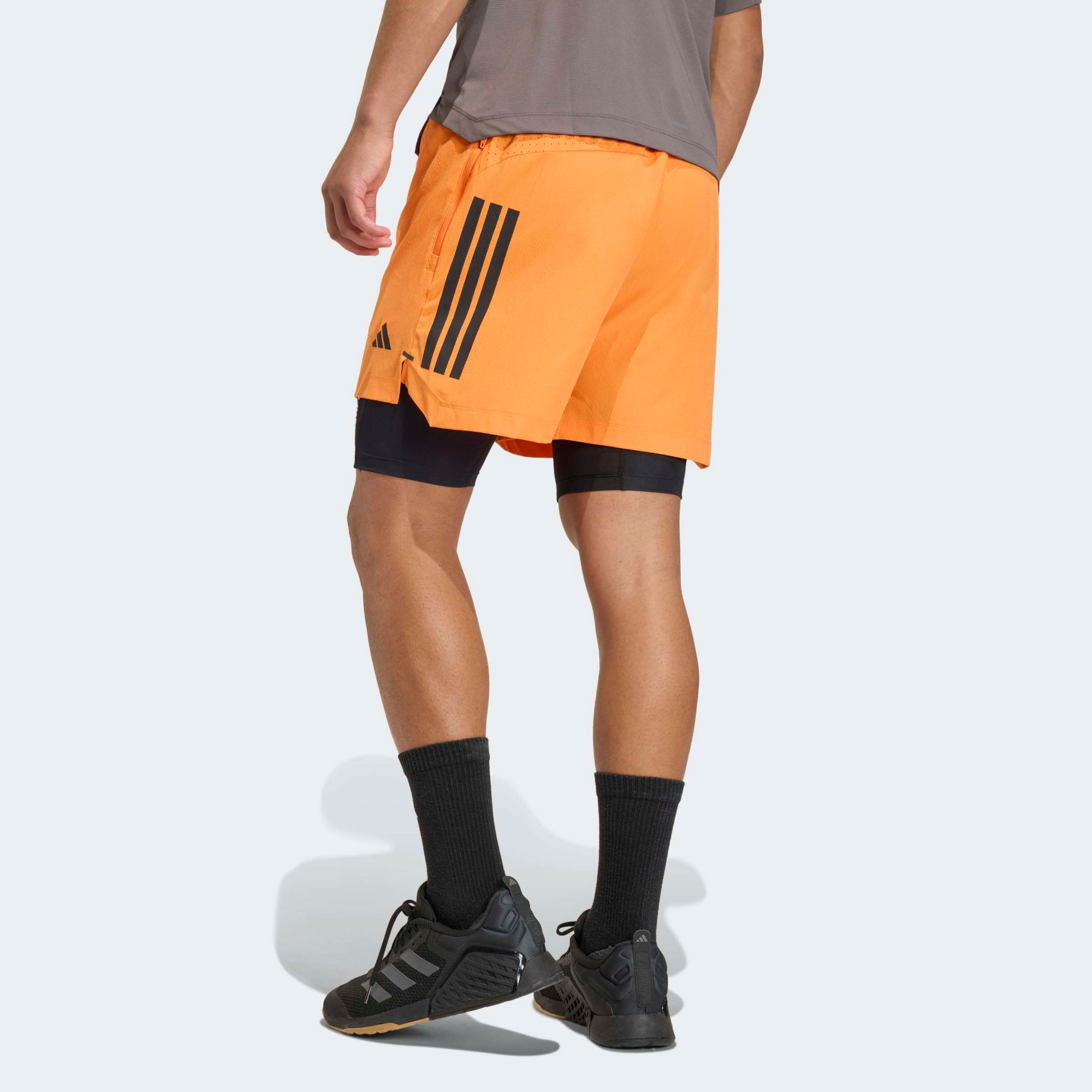 adidas Men's Designed for Training PrimeLift 3-Stripes 7'' Shorts product image