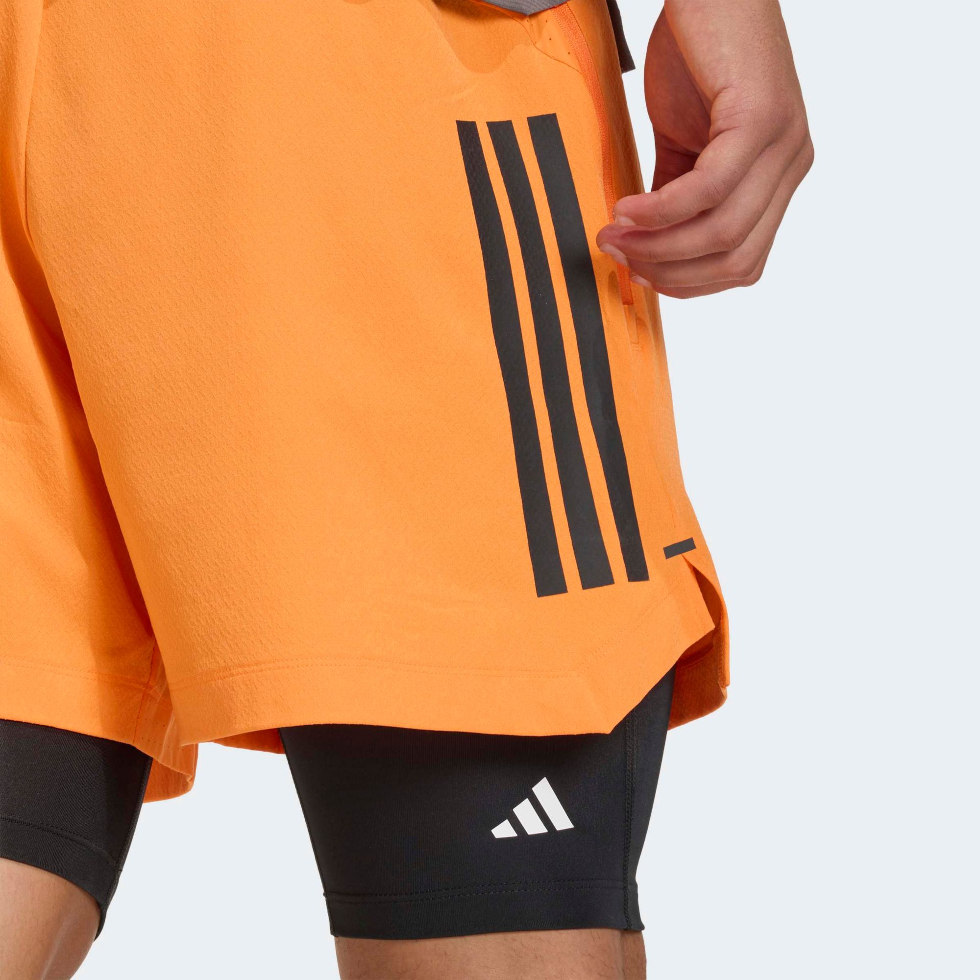 adidas Men's Designed for Training PrimeLift 3-Stripes 7'' Shorts product image