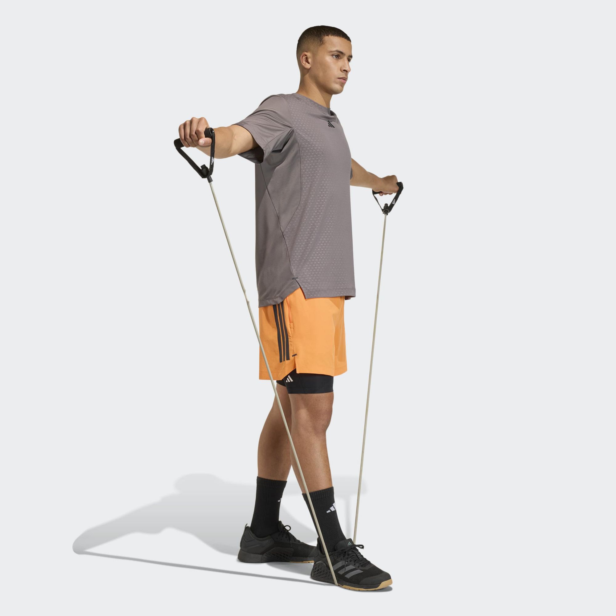 adidas Men's Designed for Training PrimeLift 3-Stripes 7'' Shorts product image