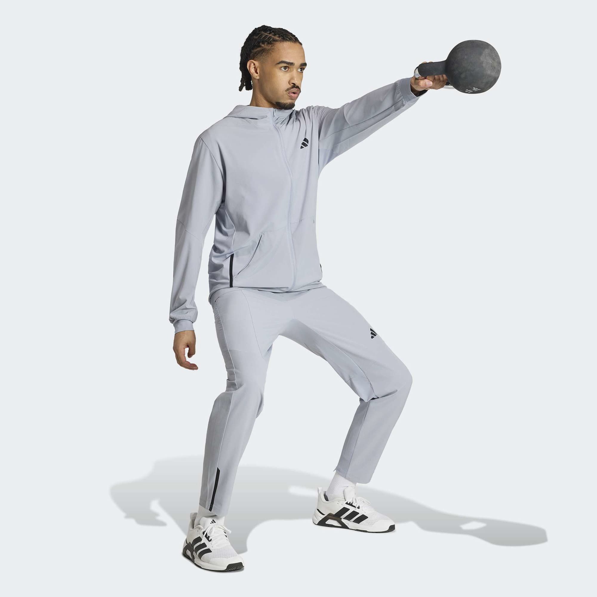 adidas Men's D4T Workout Full-Zip Hoodie product image