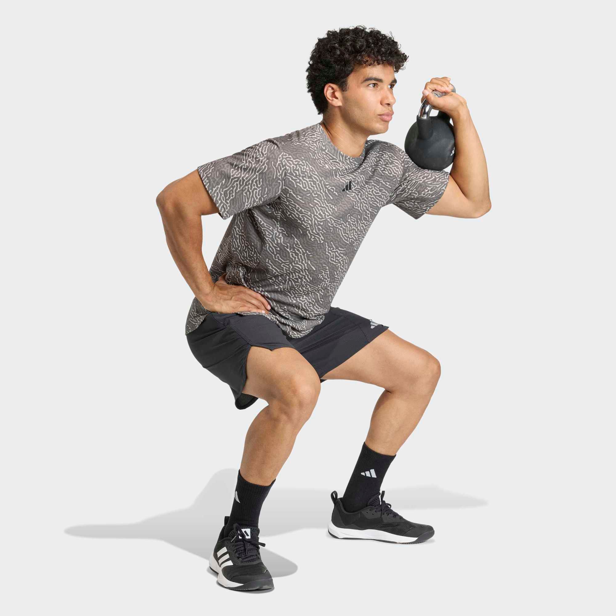 adidas Men's Designed for Training Power Allover Print T-Shirt product image