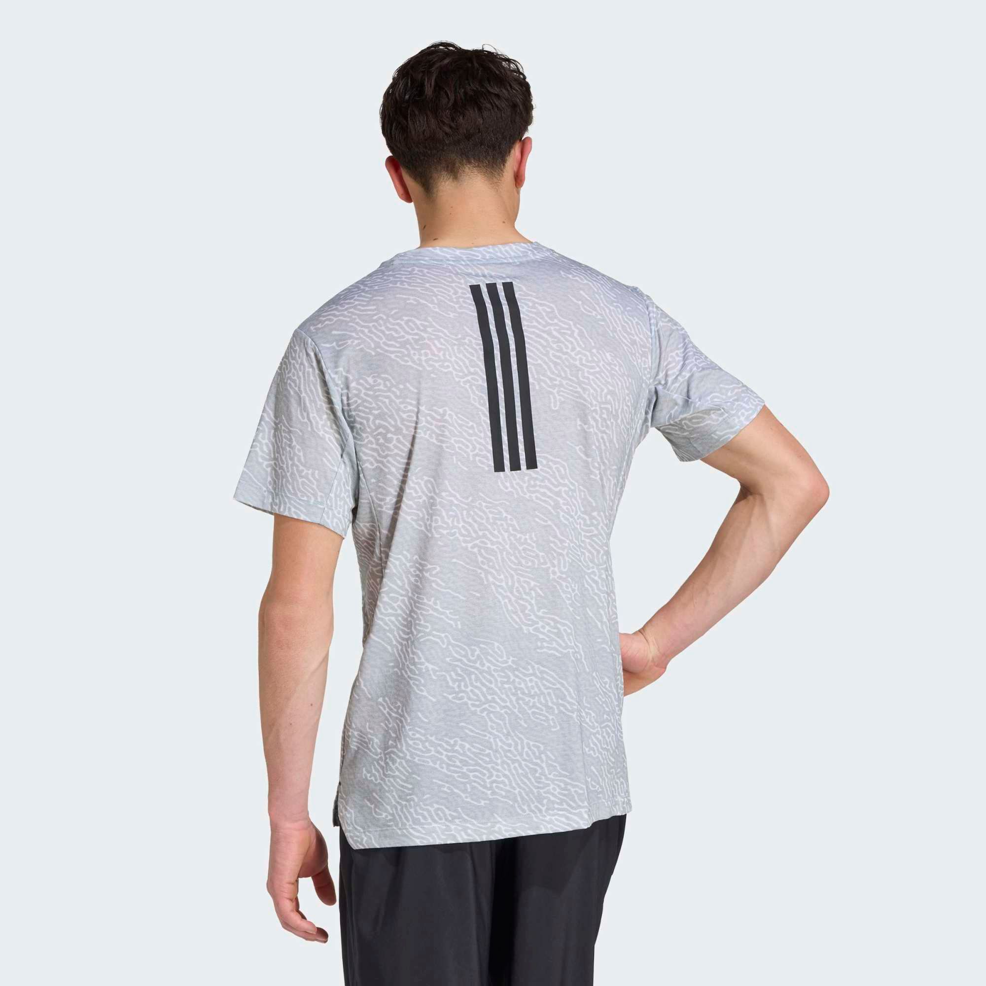 adidas Men's Designed for Training Power Allover Print T-Shirt product image
