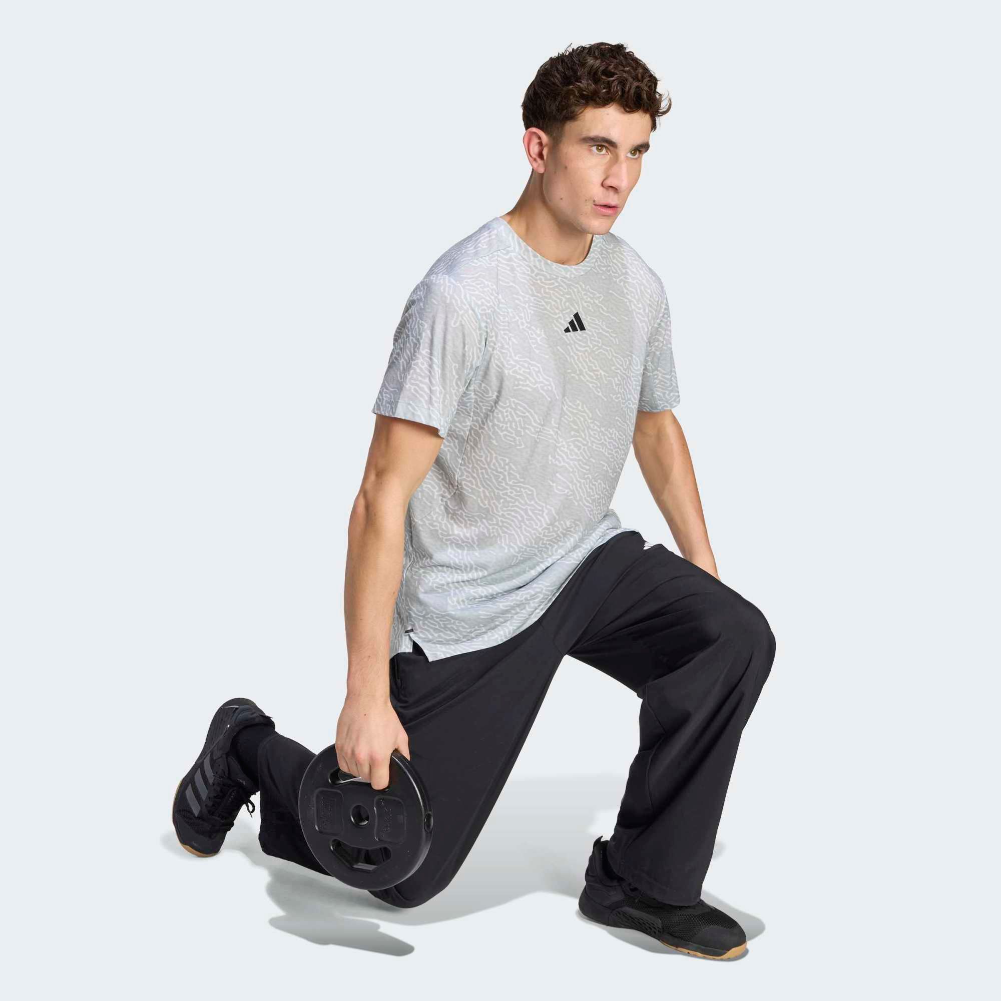 adidas Men's Designed for Training Power Allover Print T-Shirt product image