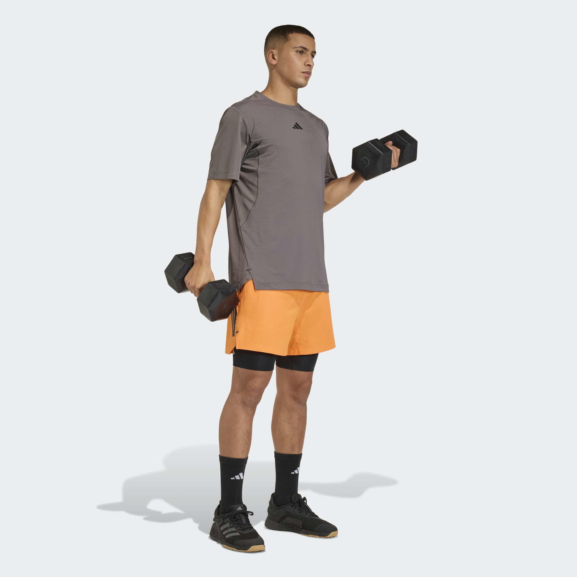 adidas Men's Designed for Training PrimeLift 3-Stripes T-Shirt product image