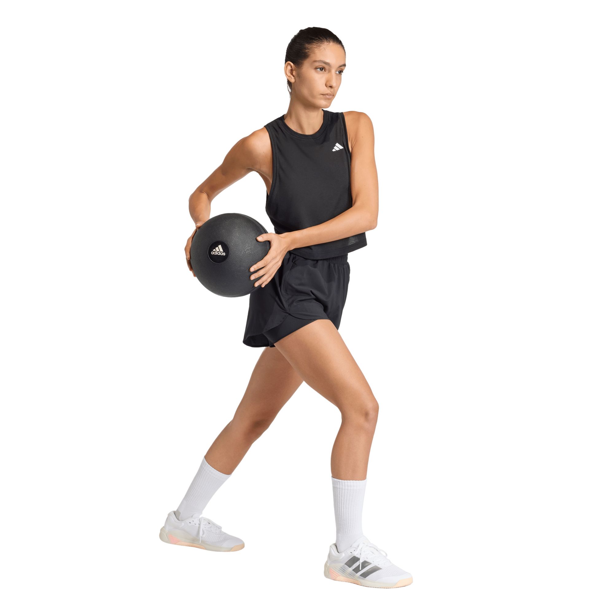 adidas Women's D4T Workout Go To 2-In-1 Shorts product image