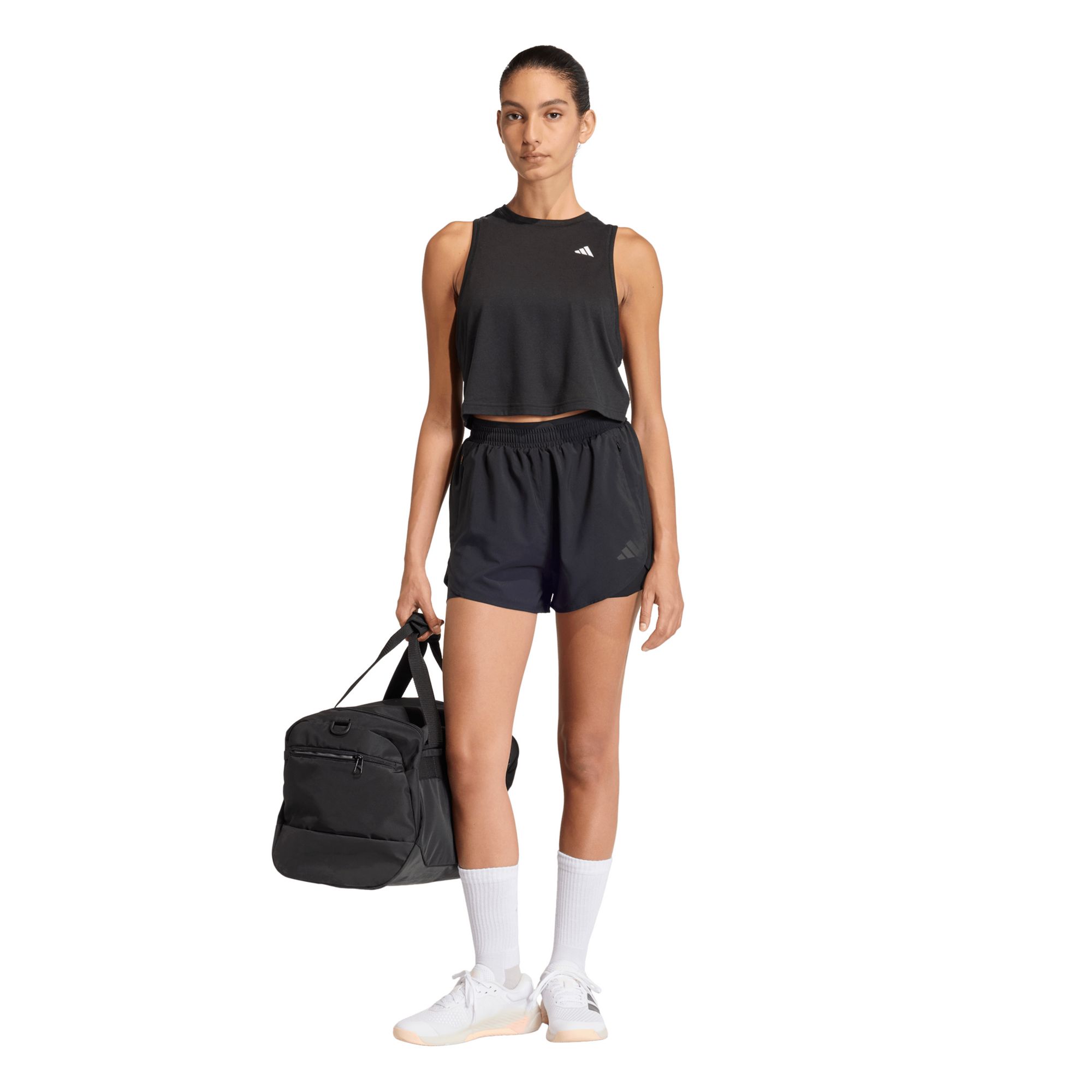 adidas Women's D4T Workout Go To 2-In-1 Shorts product image