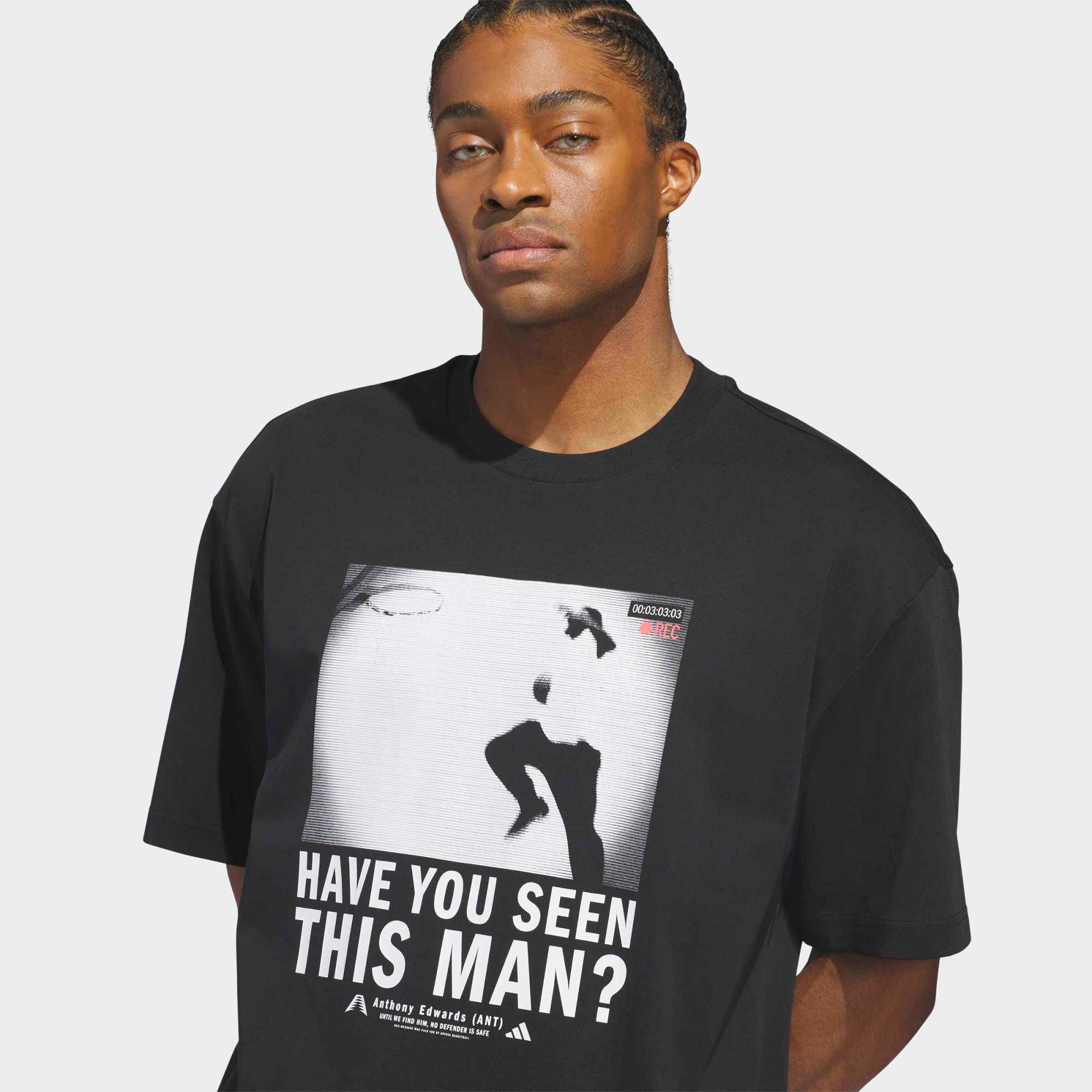 adidas Men's Anthony Edwards In Action Graphic T-Shirt product image