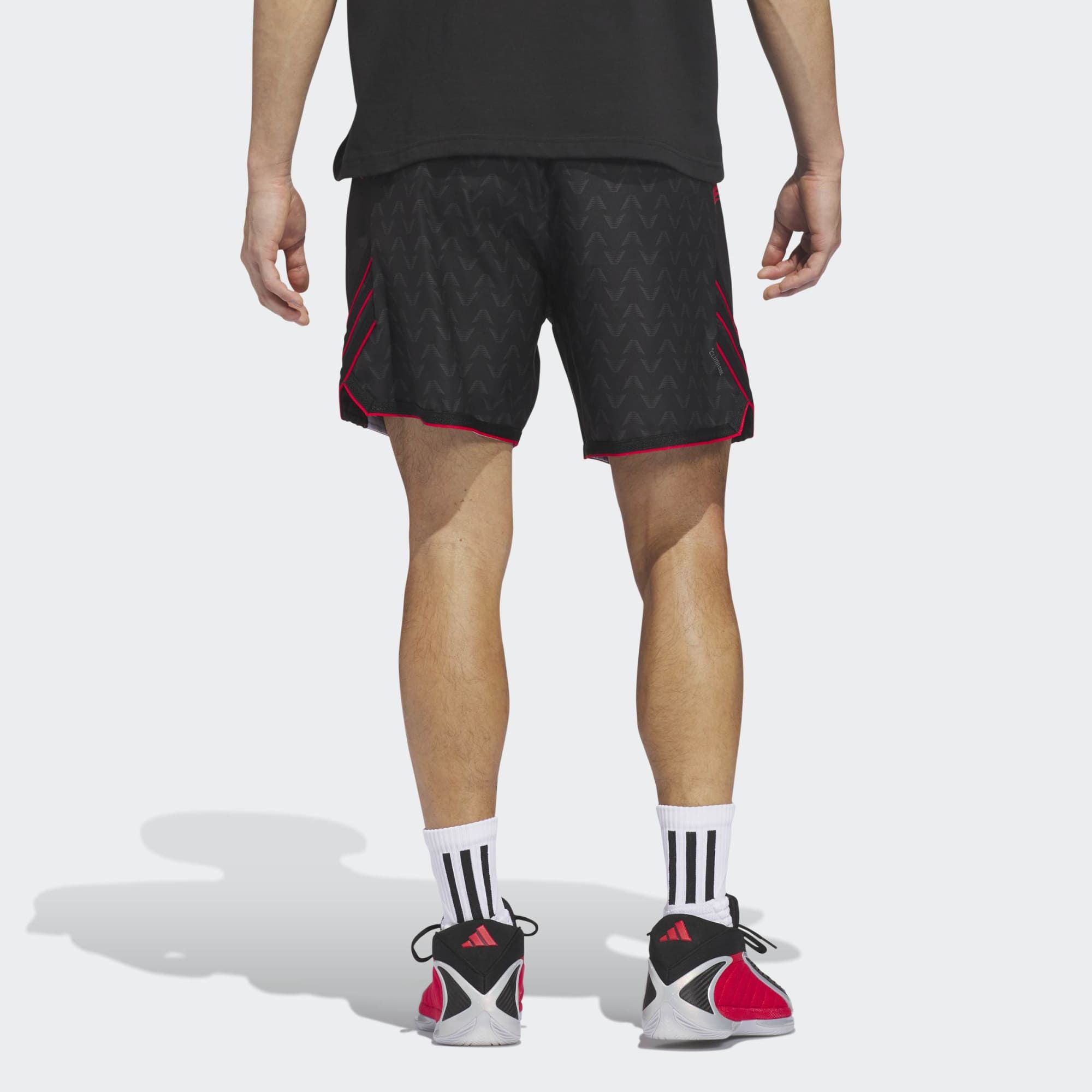 adidas Men's Anthony Edwards Crazy Lite Allover Print Shorts product image
