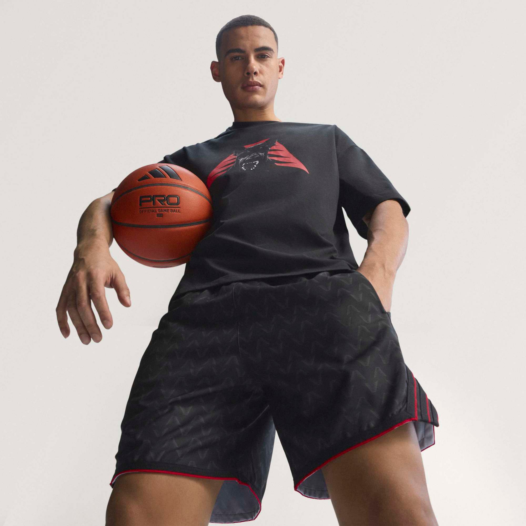 adidas Men's Anthony Edwards Crazy Lite Allover Print Shorts product image