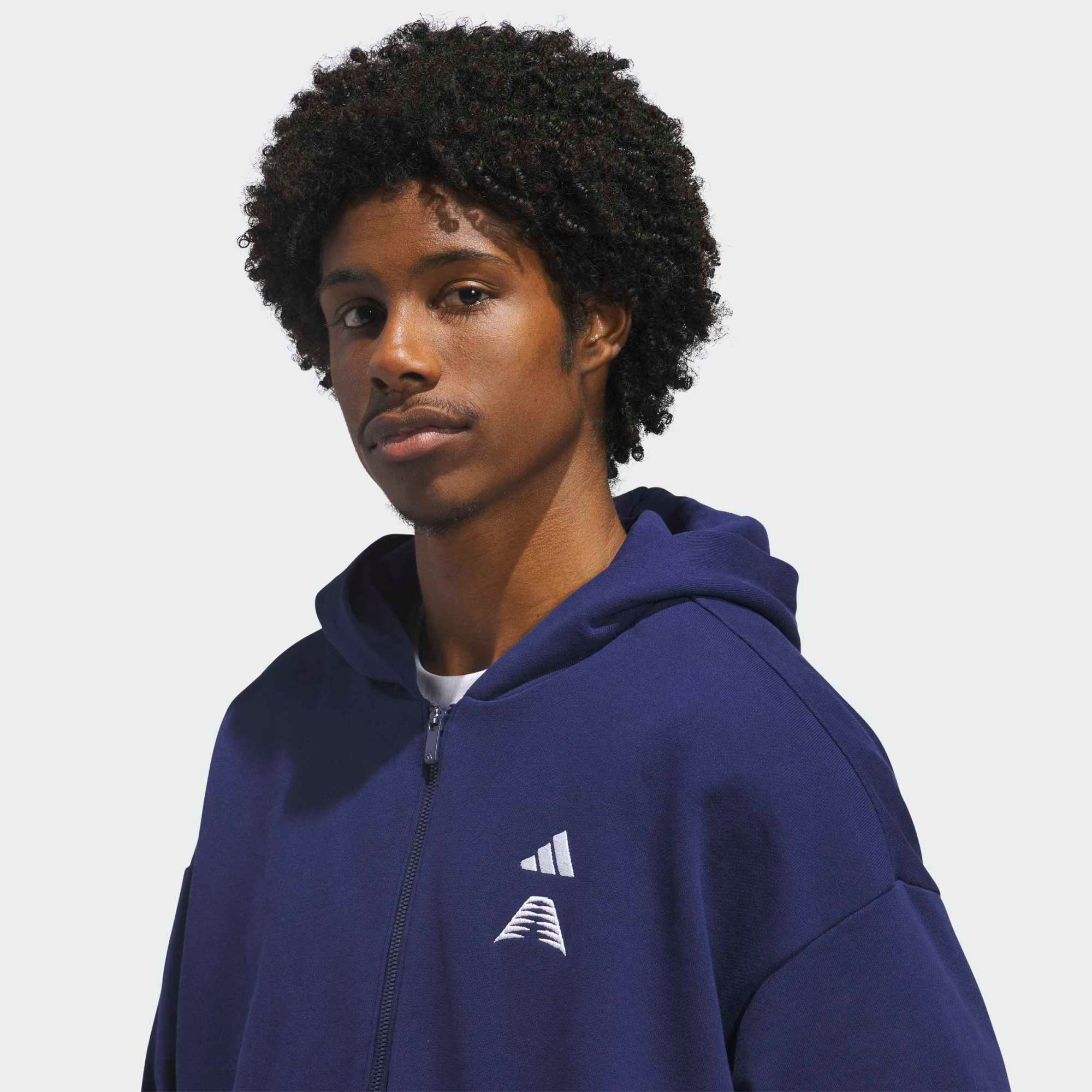 adidas Men's Anthony Edwards Foundation Full-Zip Hoodie product image