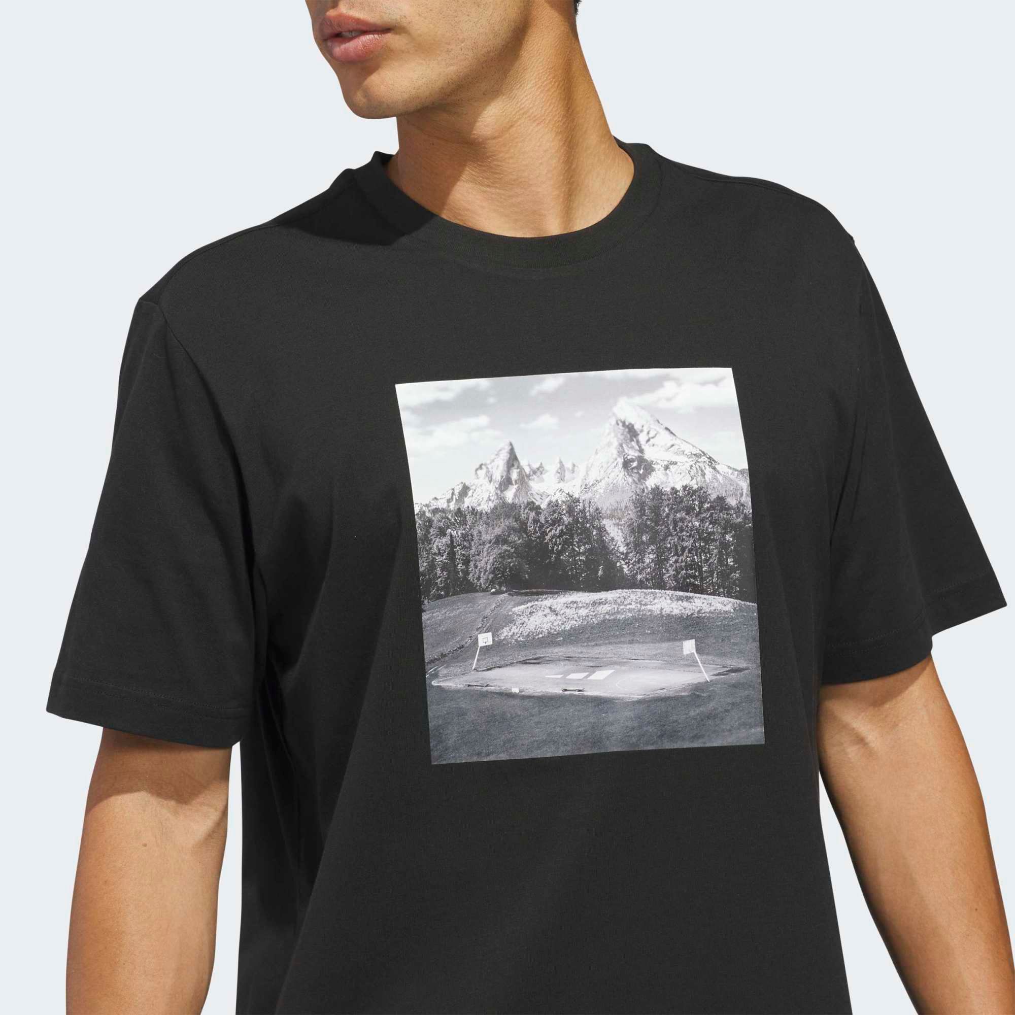 adidas Men's Hoop Sanctuary Graphic T-Shirt product image