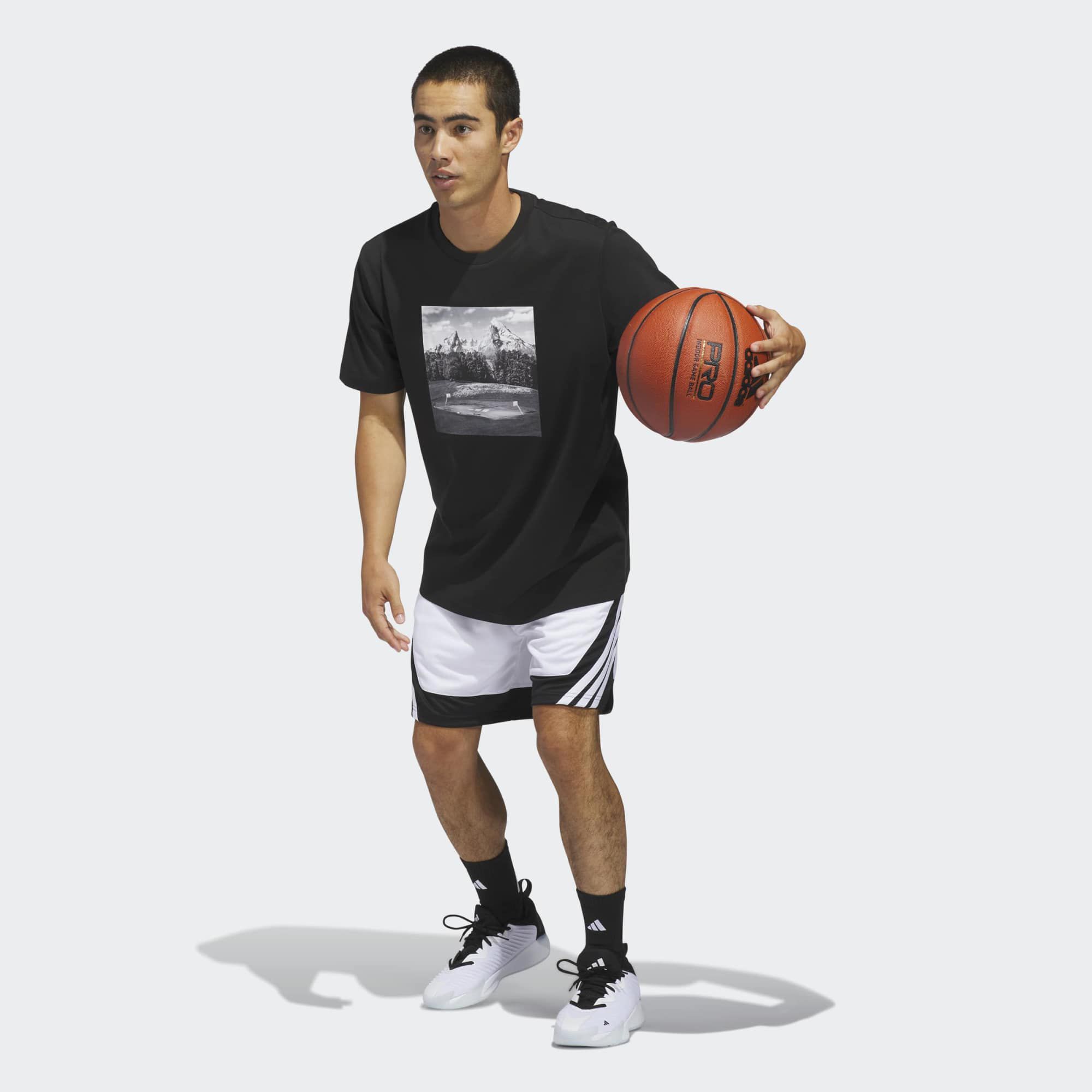 adidas Men's Hoop Sanctuary Graphic T-Shirt product image