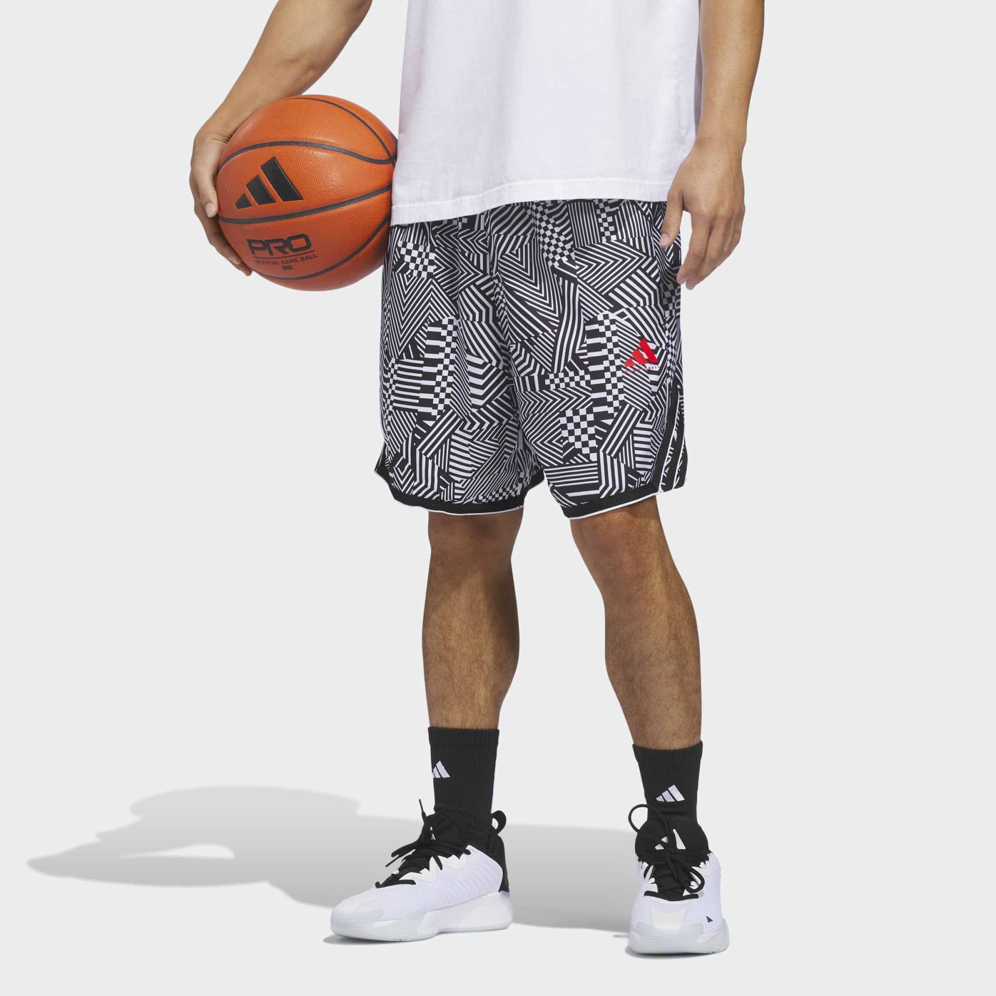 adidas Men's Crazy Lite Woven Print 7'' Shorts product image