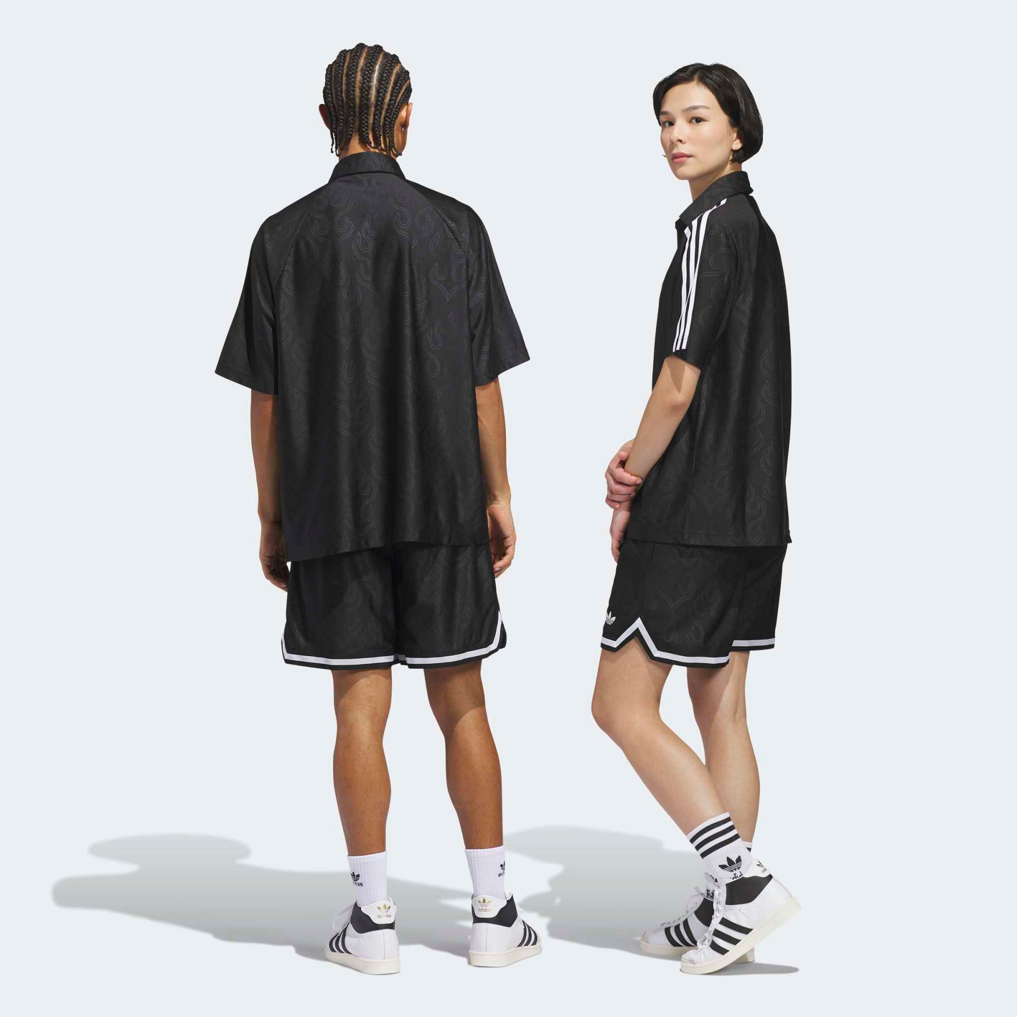 adidas Originals Men's Basketball Flame Shorts product image