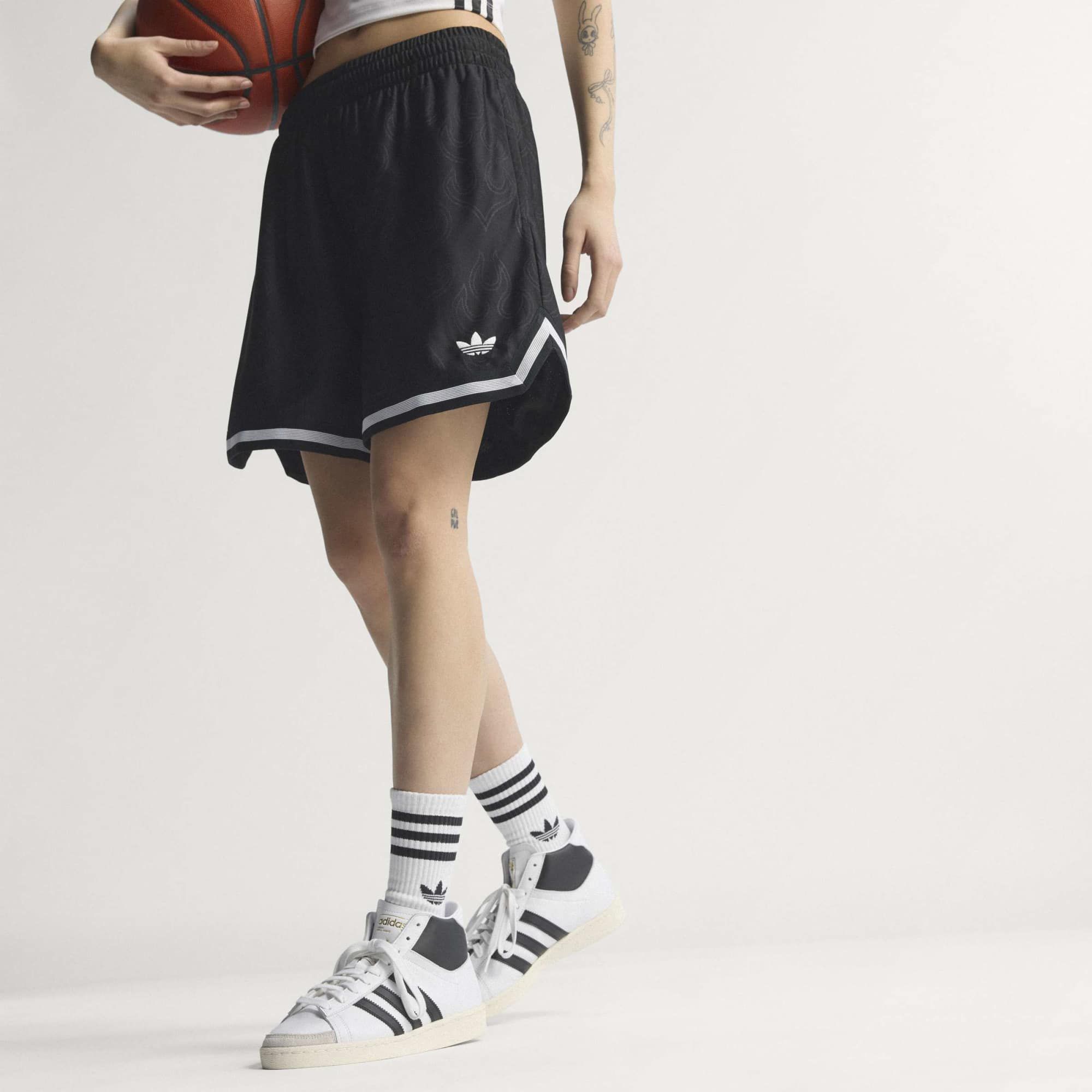 adidas Originals Men's Basketball Flame Shorts product image