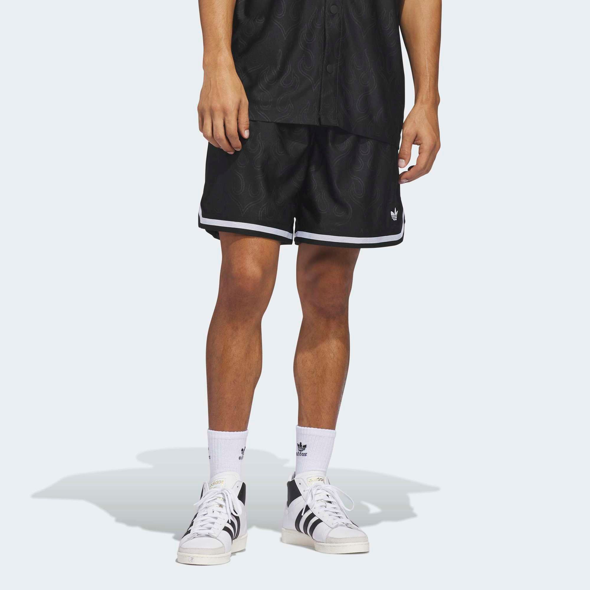adidas Originals Men's Basketball Flame Shorts product image