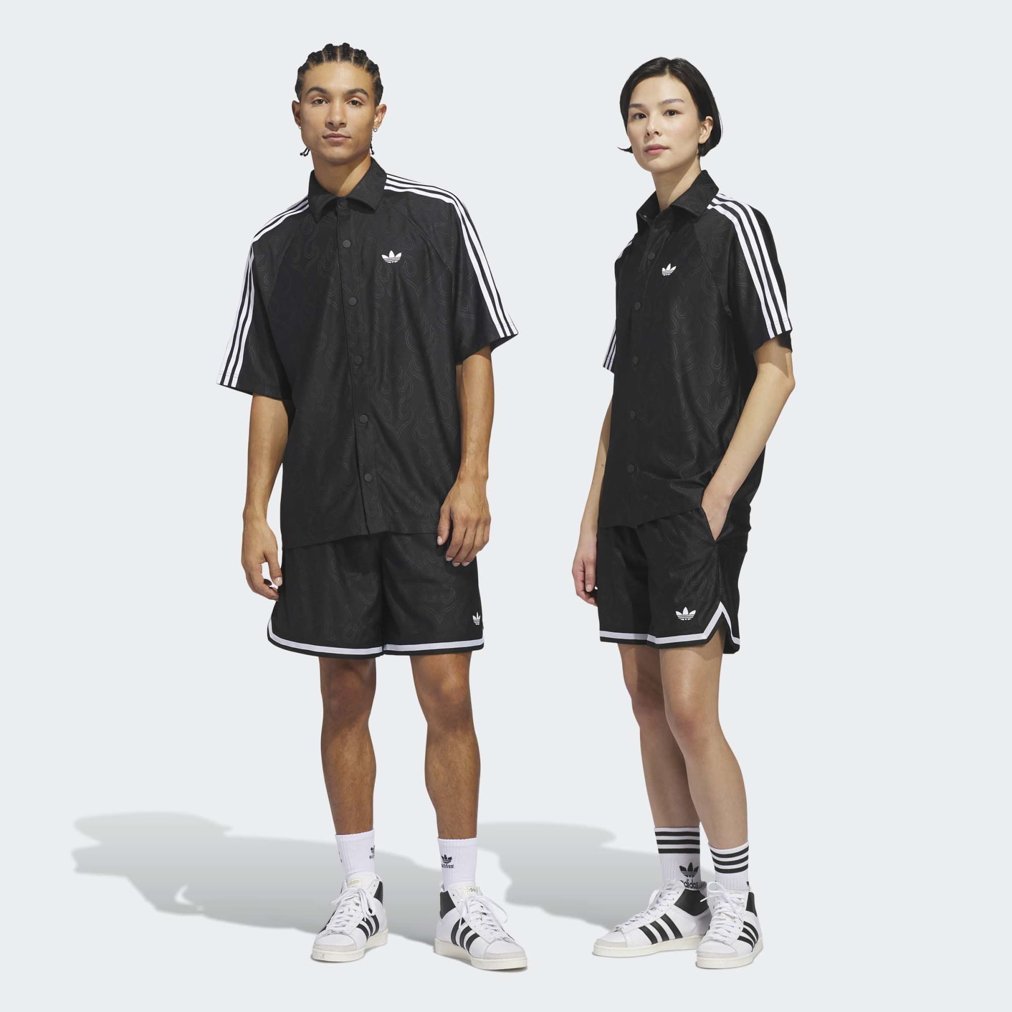 adidas Originals Men's Basketball Flame Shorts product image