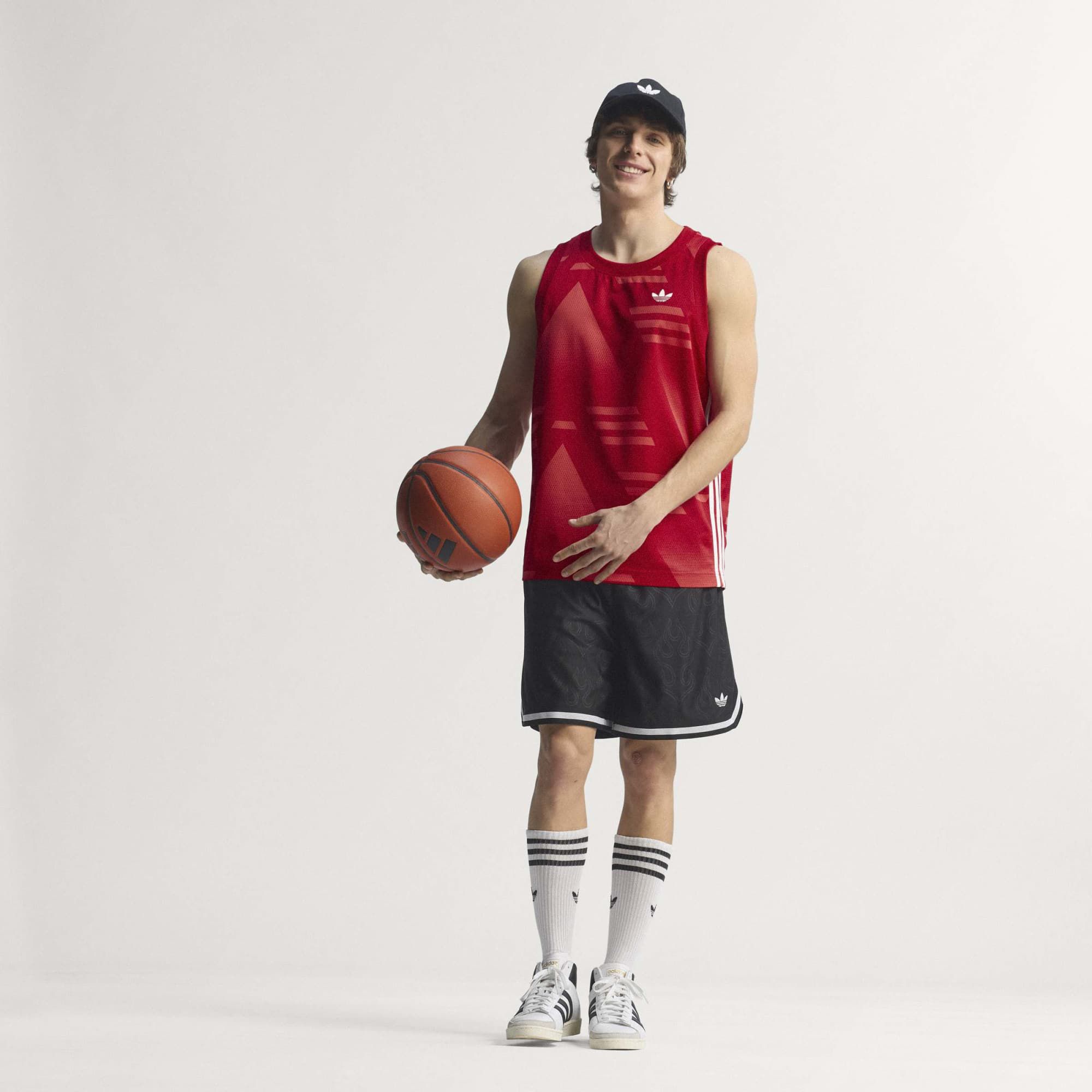 adidas Originals Men's Basketball Flame Shorts product image