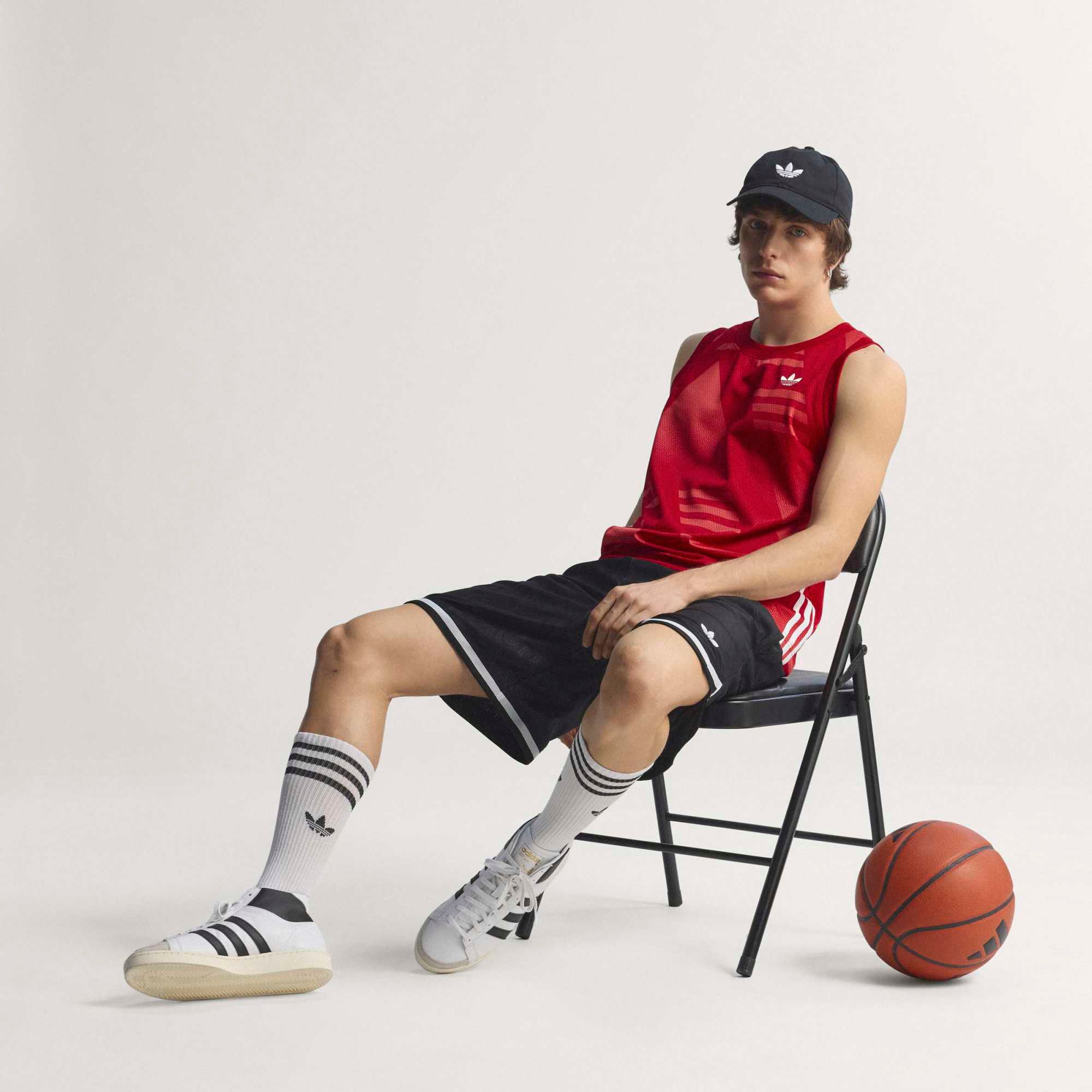 adidas Originals Men's Basketball Flame Shorts product image