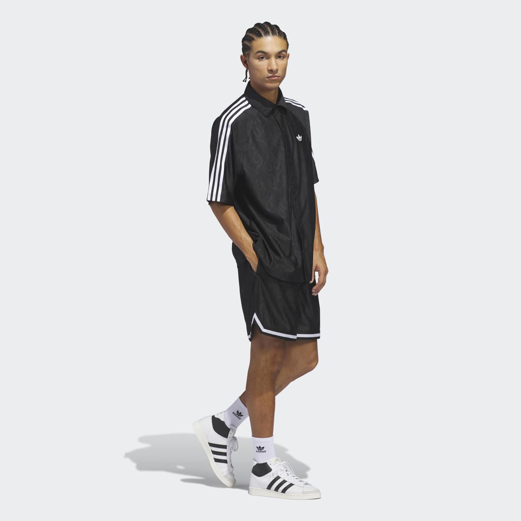 adidas Originals Men's Basketball Flame Shorts product image