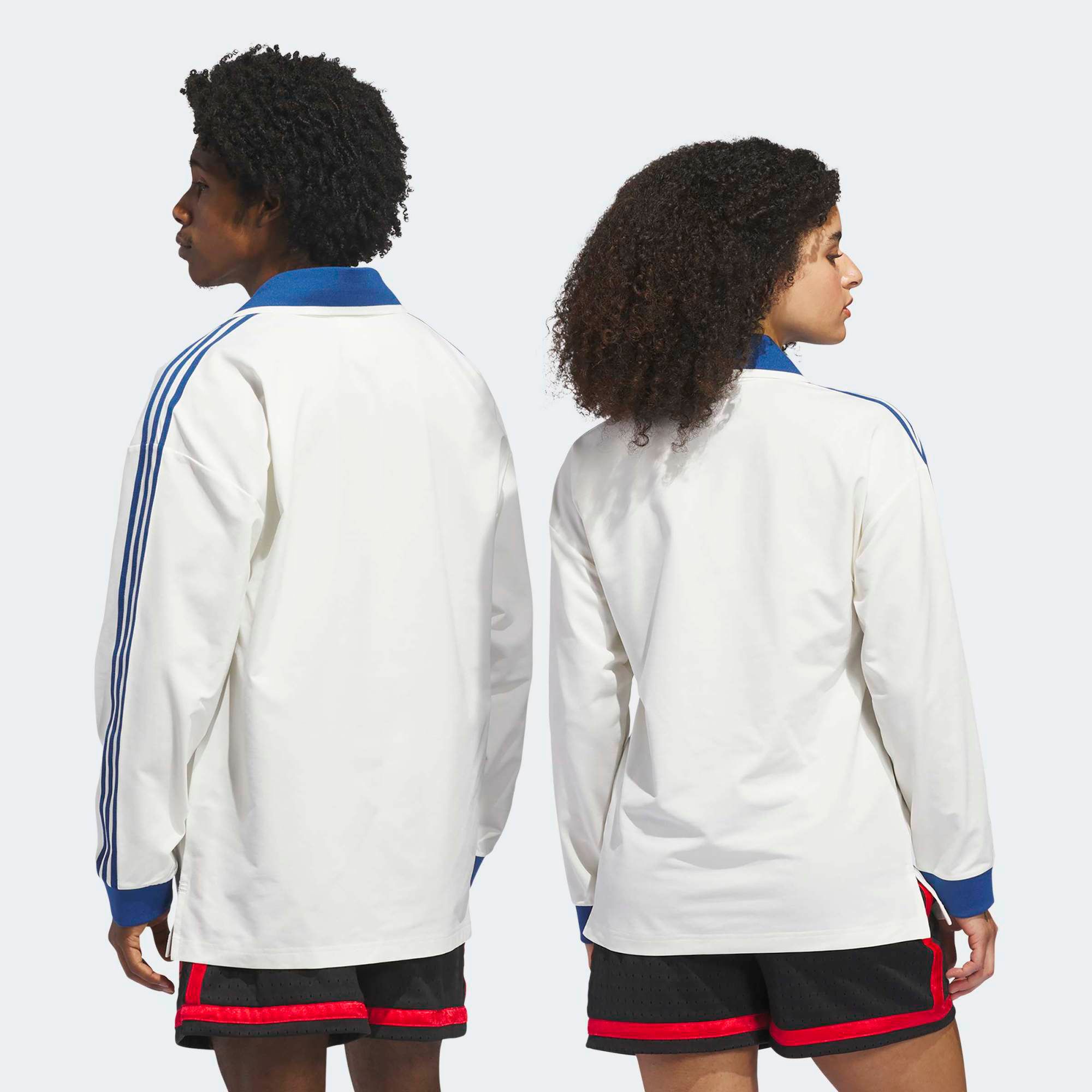 adidas Originals Men's Courtside Long Sleeve Rugby Polo product image