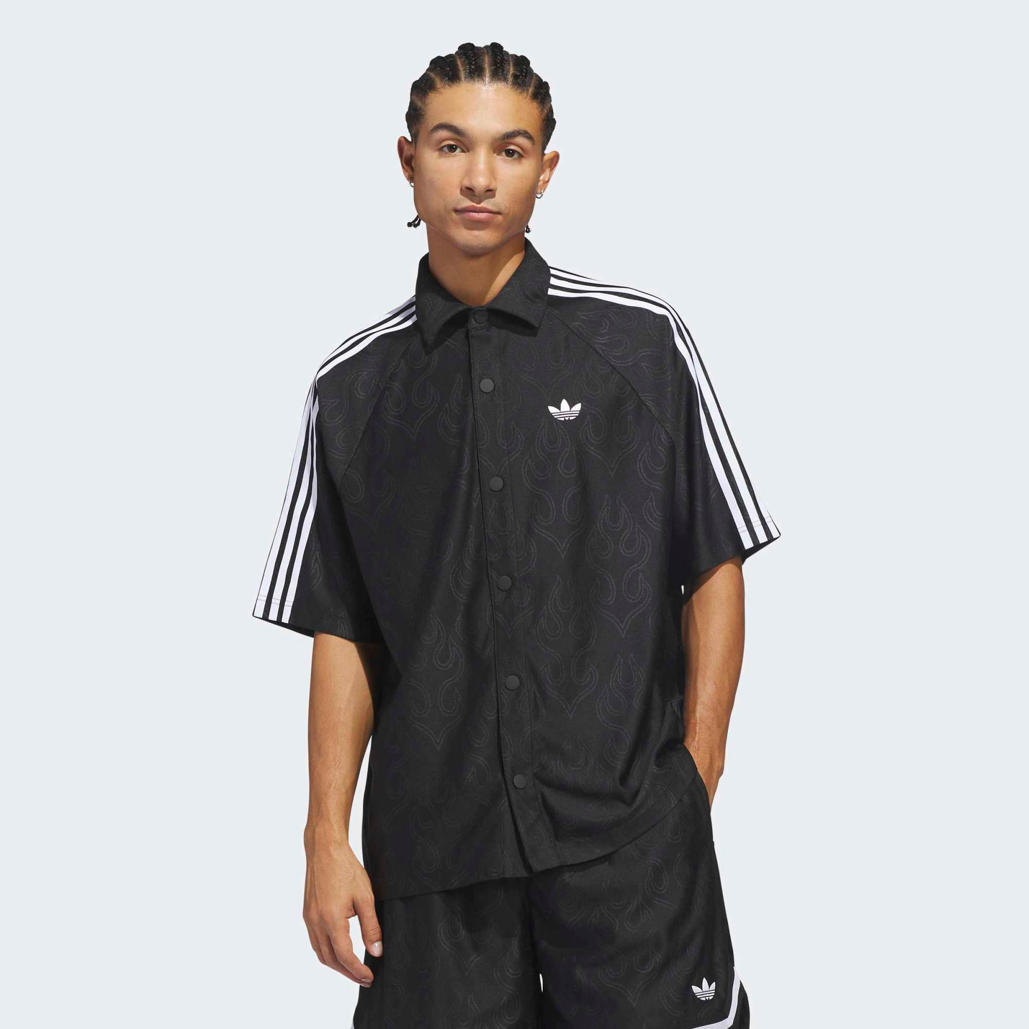 adidas Originals Men's Basketball Flame Shirt product image