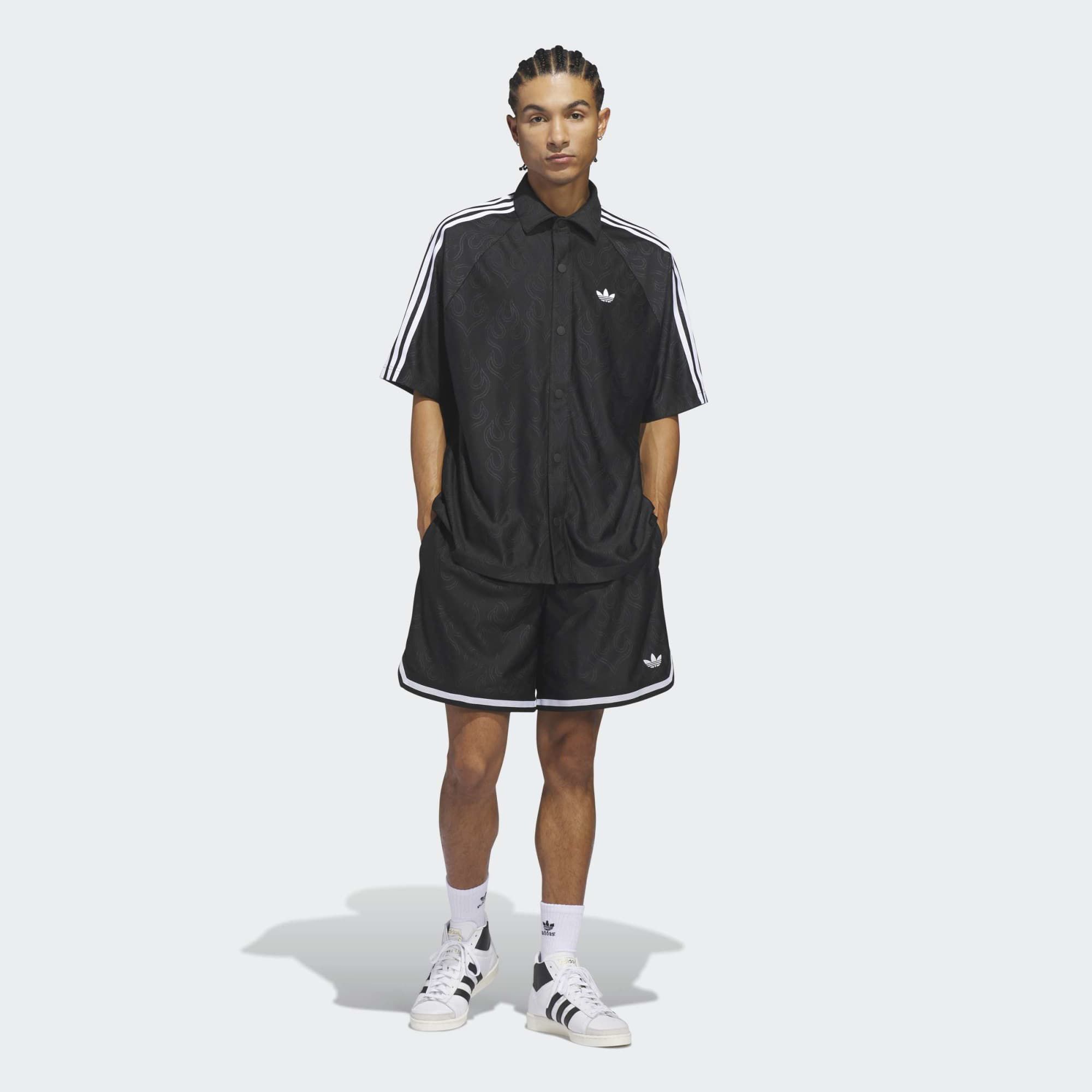 adidas Originals Men's Basketball Flame Shirt product image