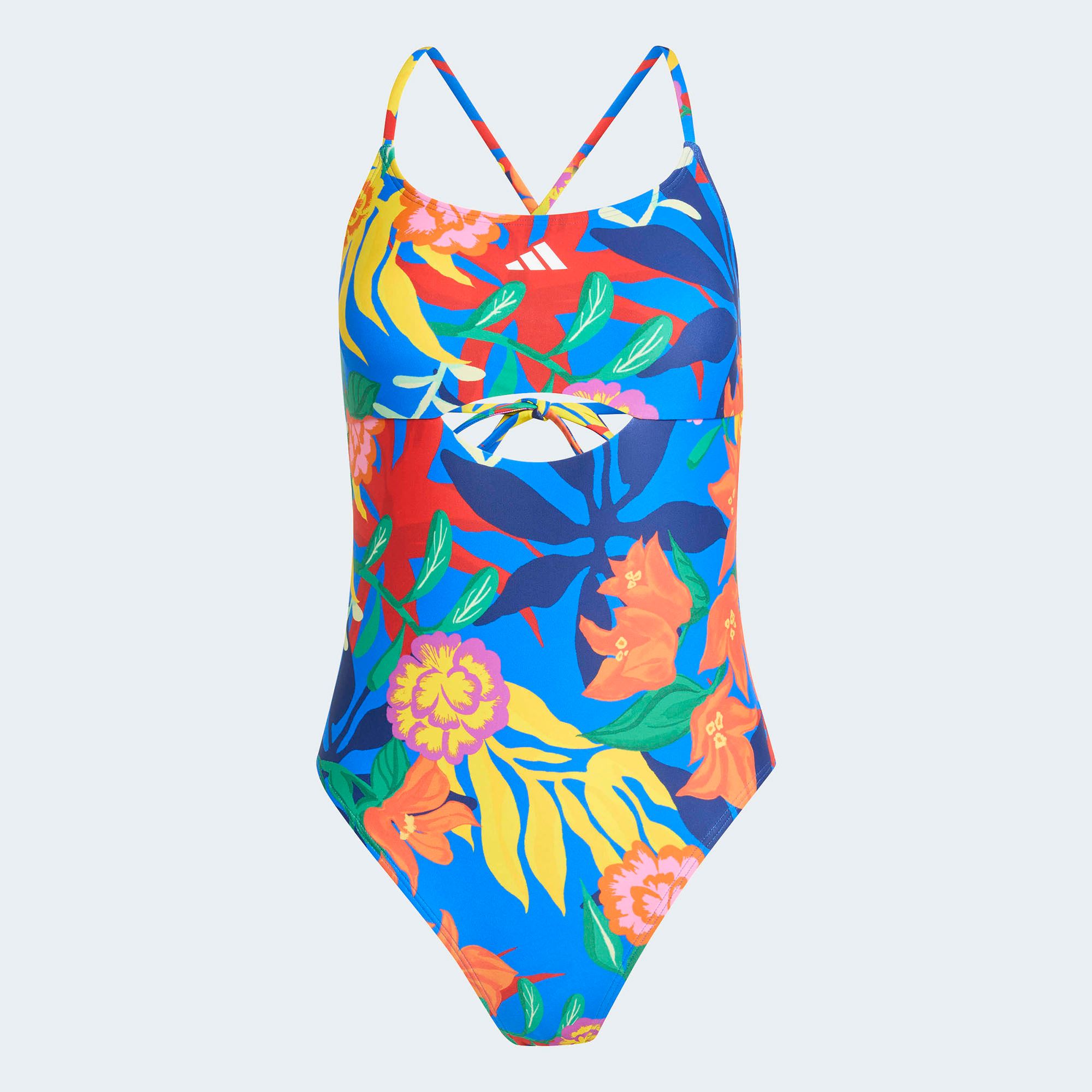 adidas Women's Mexicana Florals Tie-Back Swimsuit product image