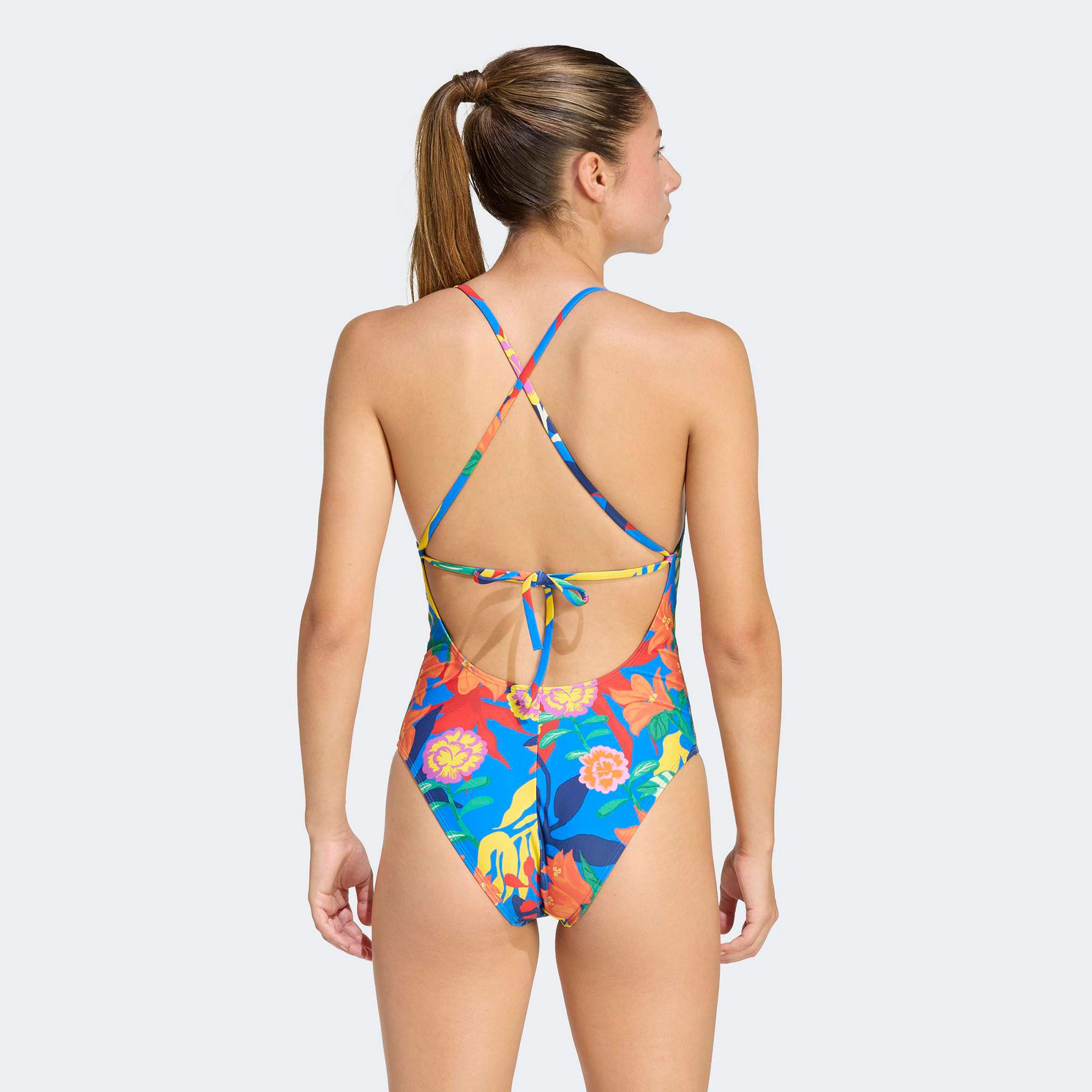 adidas Women's Mexicana Florals Tie-Back Swimsuit product image