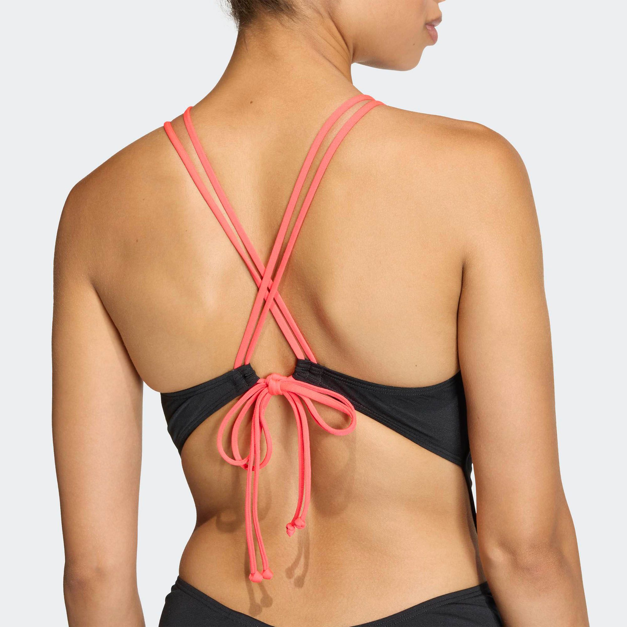 adidas Women's Ripstream 3-Stripes Tie Back Swimsuit product image
