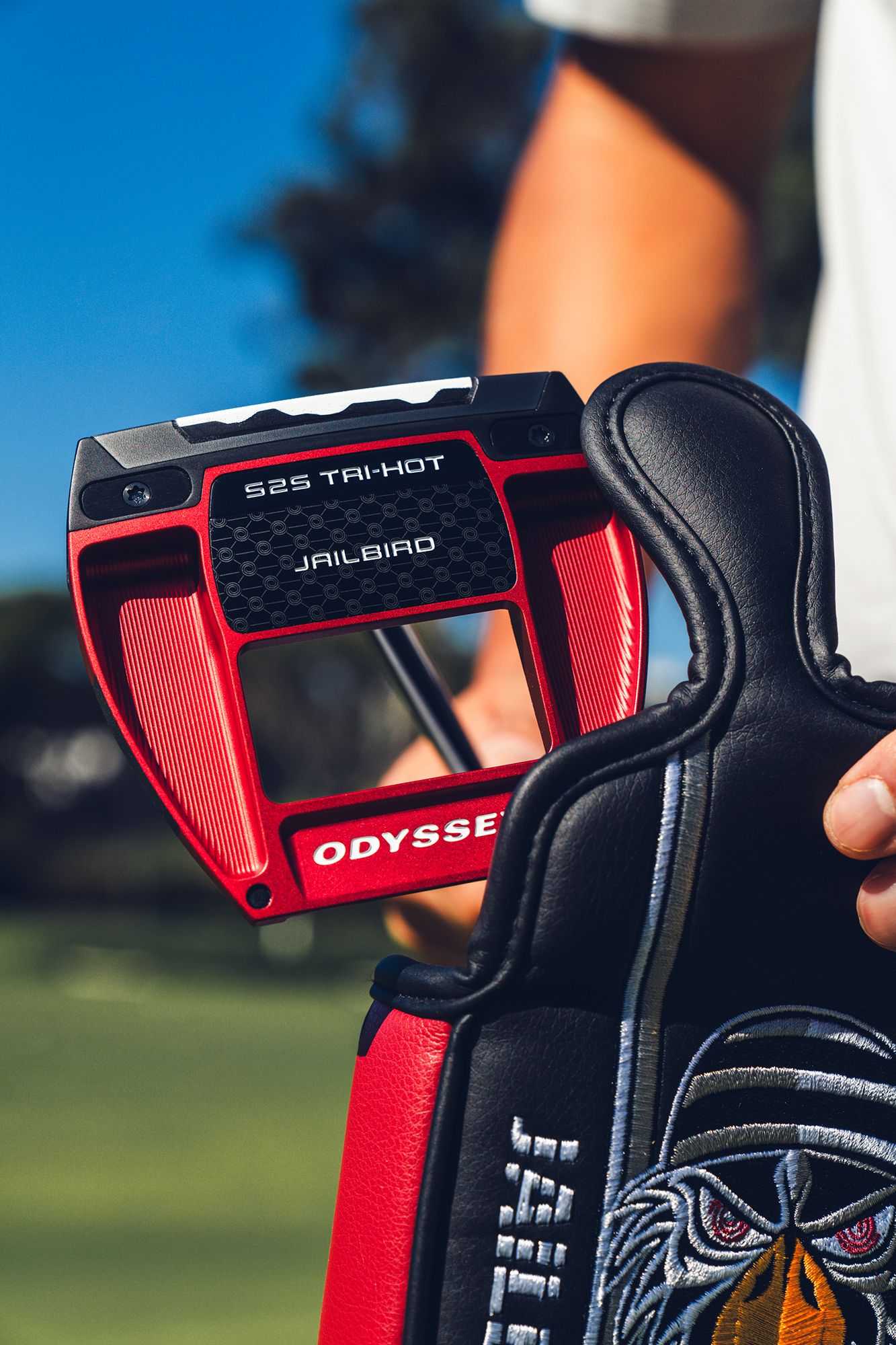 Odyssey Square 2 Square Tri-Hot Jailbird Putter product image