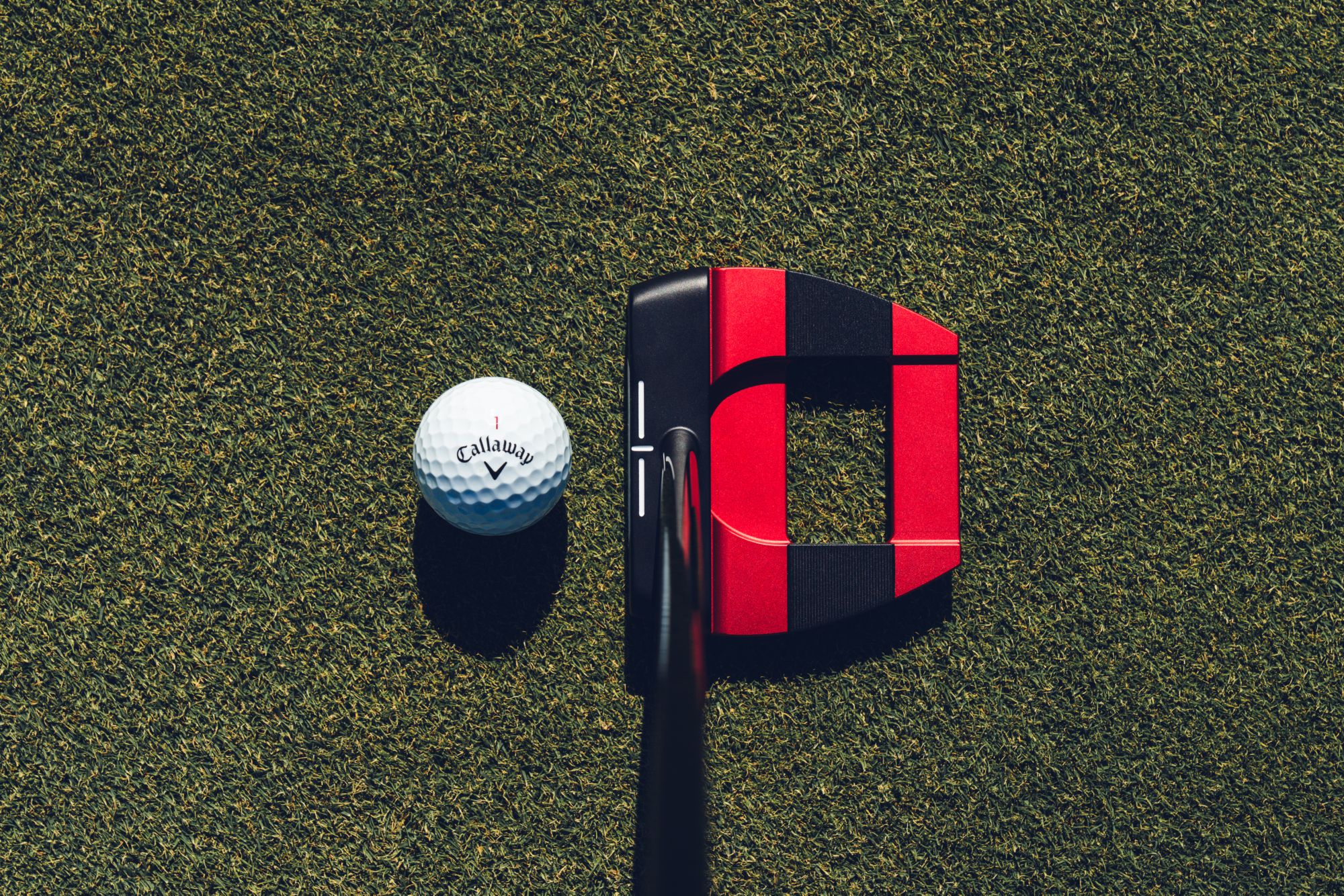 Odyssey Square 2 Square Tri-Hot Jailbird Putter product image