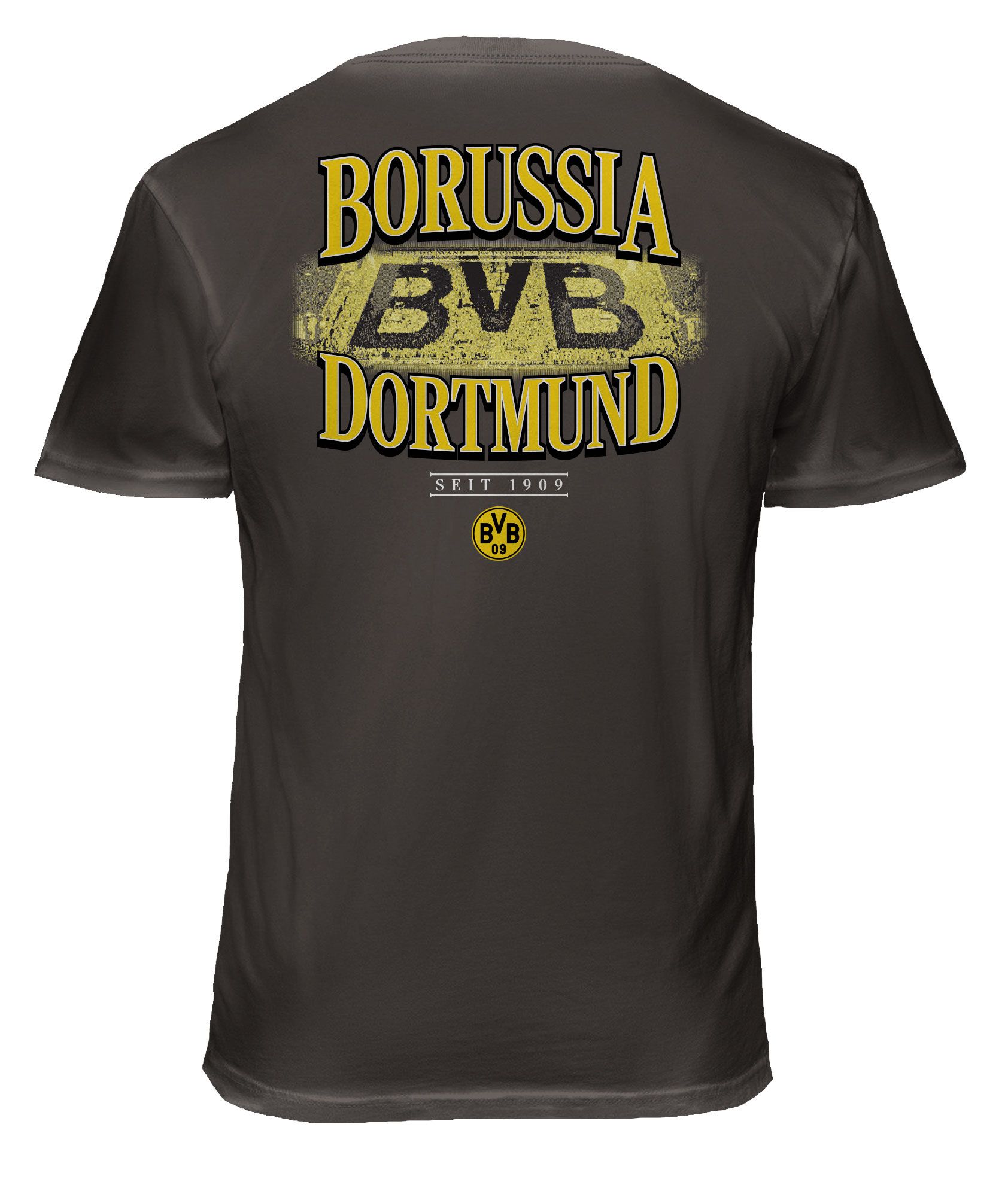 1863 FC Adult Borussia Dortmund Black Stadium 2 Hit T-Shirt product image