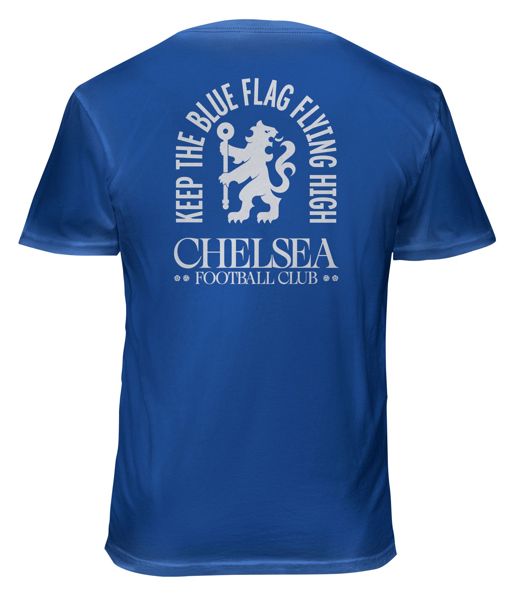 1863 FC Adult Chelsea FC Blue Logo 2 Hit T-Shirt product image