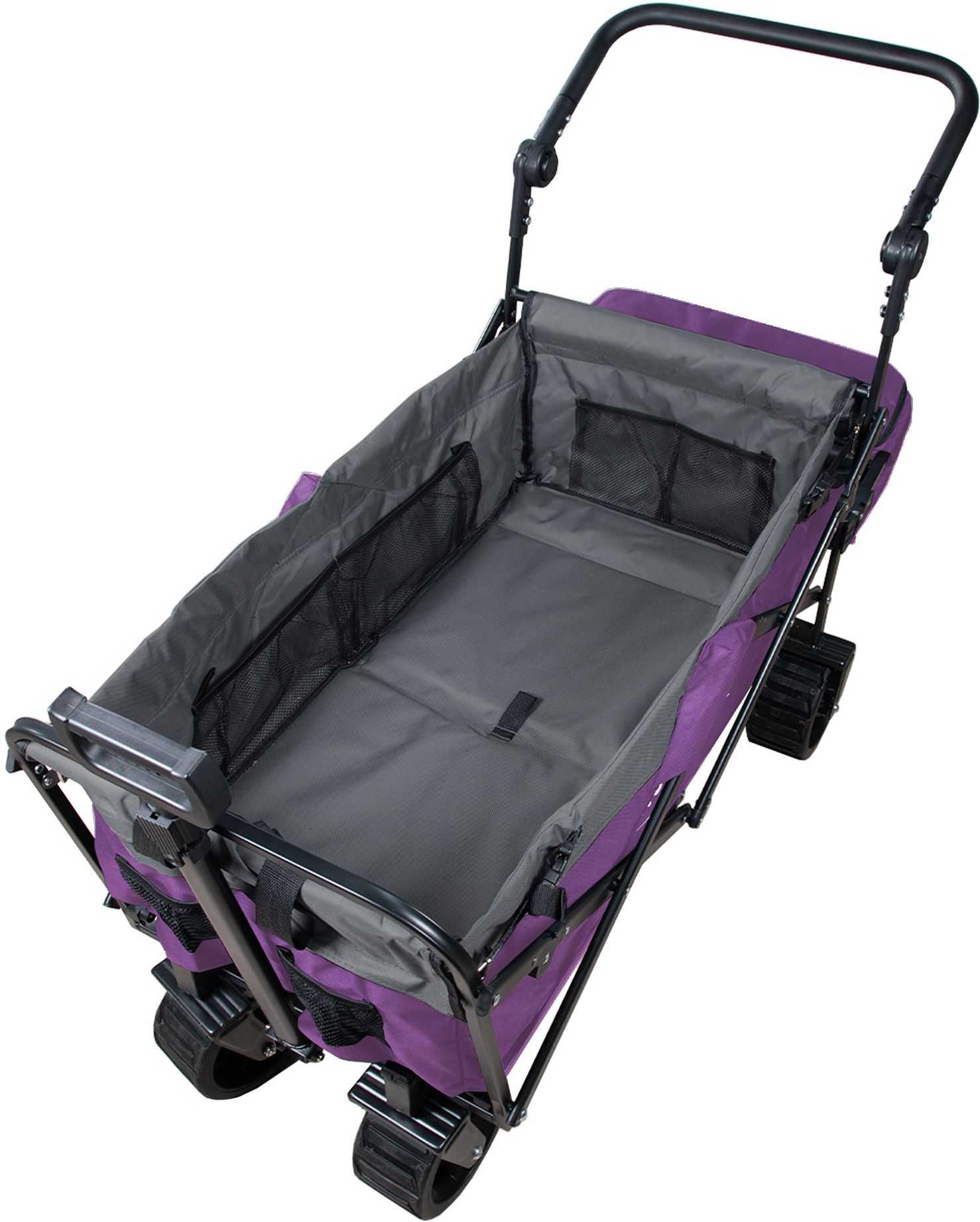 WonderFold S3 Push and Pull Outdoor Folding Wagon with Canopy product image