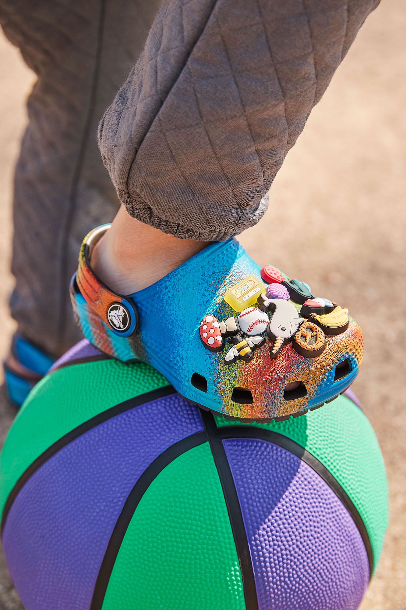 Crocs Kids' Classic Spray Dye Clogs product image